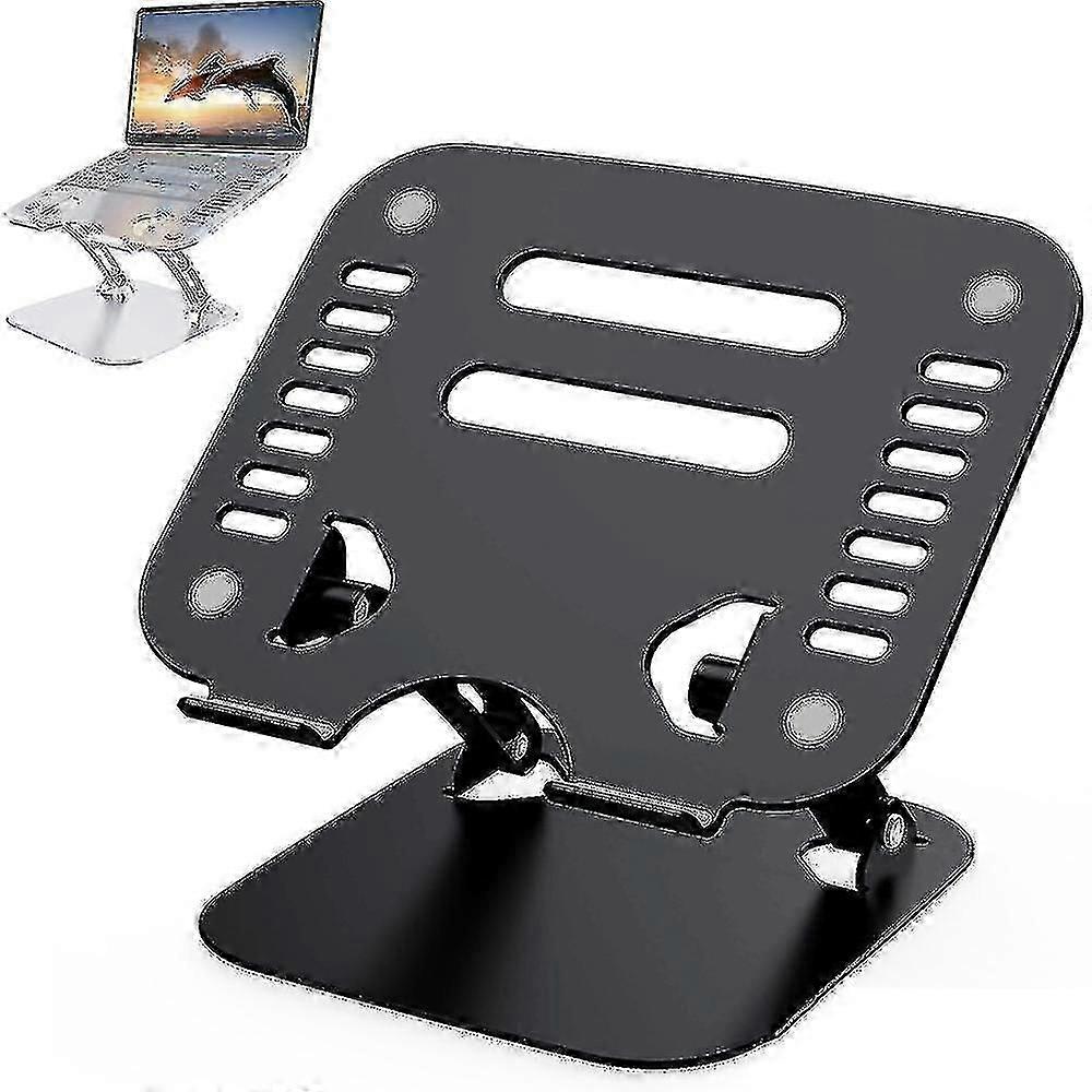Laptop Stand, Ergonomic Height Angle Adjustable Computer Laptop Stand [black]