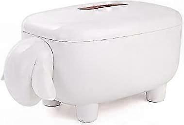 White Sheep-Shaped Tissue Holder for Home Decor