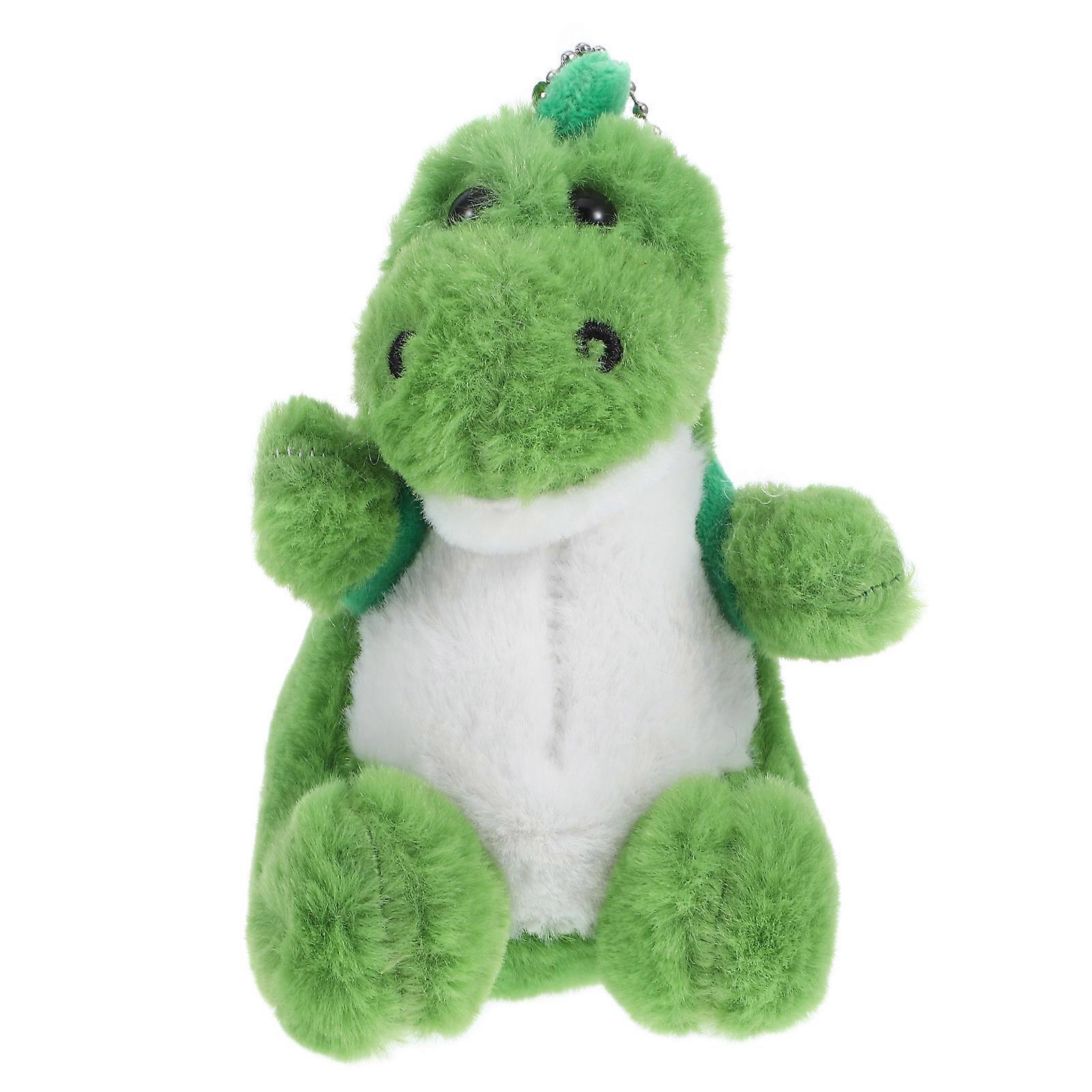 Cute Dinosaur Pendant for Kids with Smooth PP Cotton Multi Color Suitable for Bag and Key Decoration