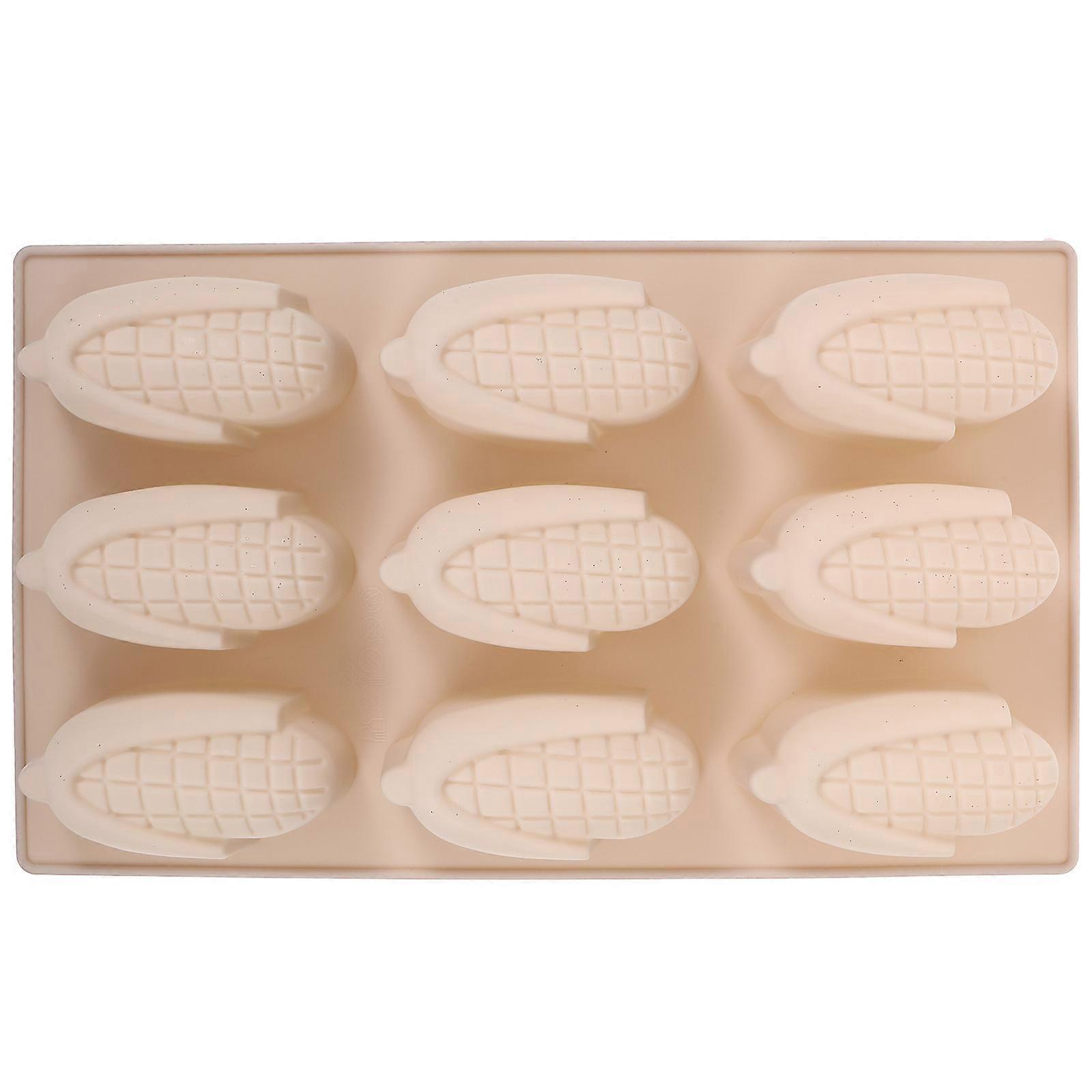 Corn Silicone Candy and Chocolate Mold Non stick 2pcs Set