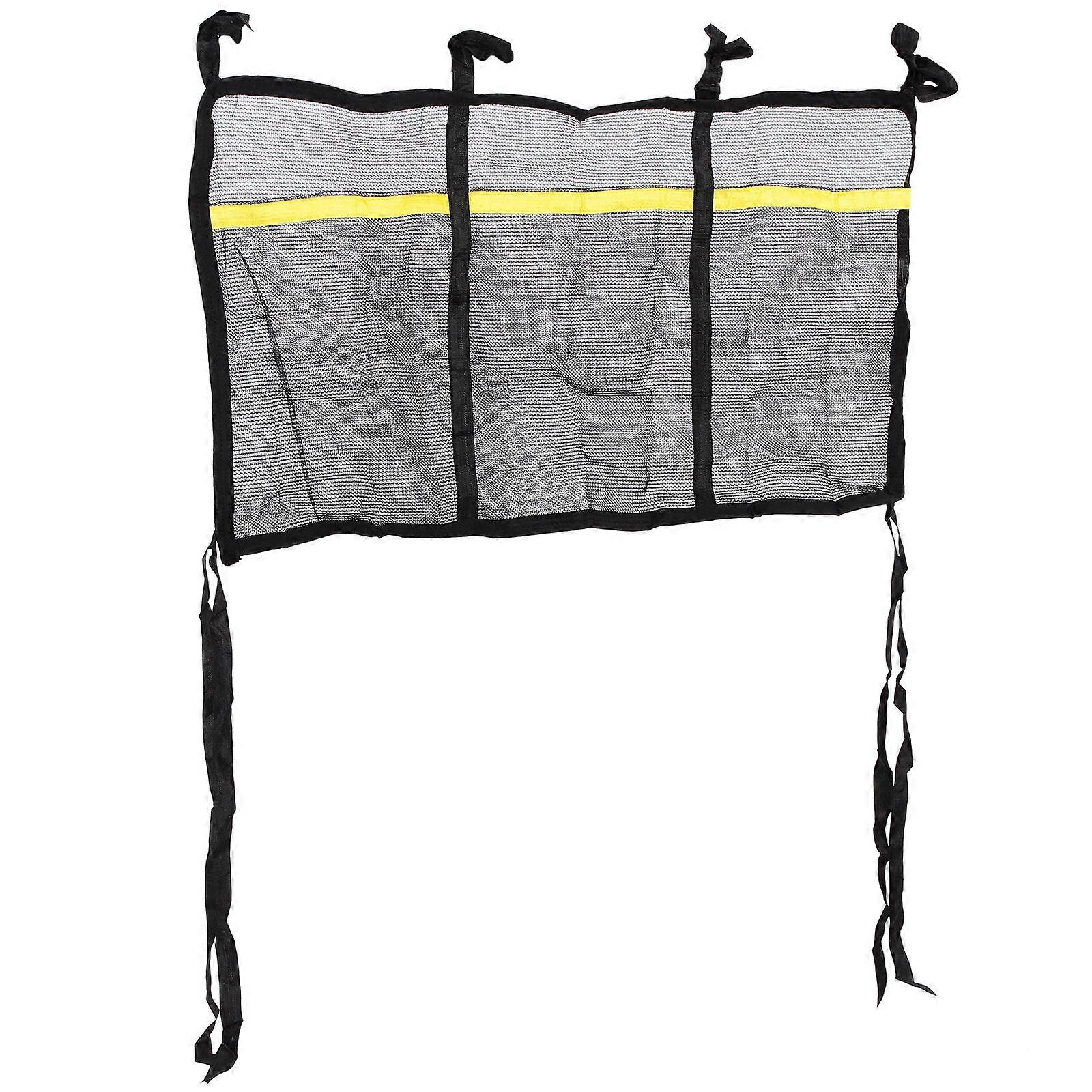 Durable Mesh Trampoline Storage Pouch Lightweight Hanging Organizer for Shoes with Excellent Ventilation and Easy Installation