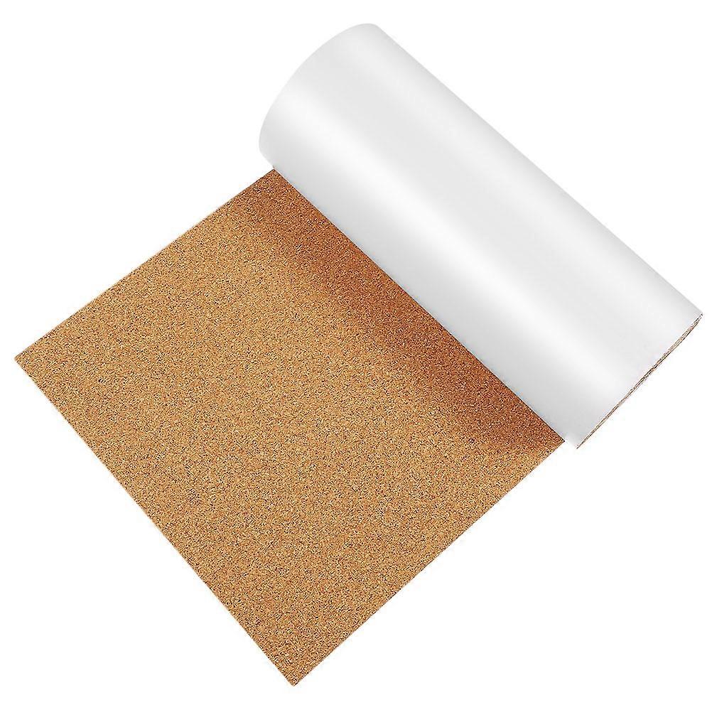 Adhesive Cork Roll for DIY Crafts, Wall Decor, and Drawer Lining Easy Installation, Noise Reduction, Suitable for Home, Office, and School