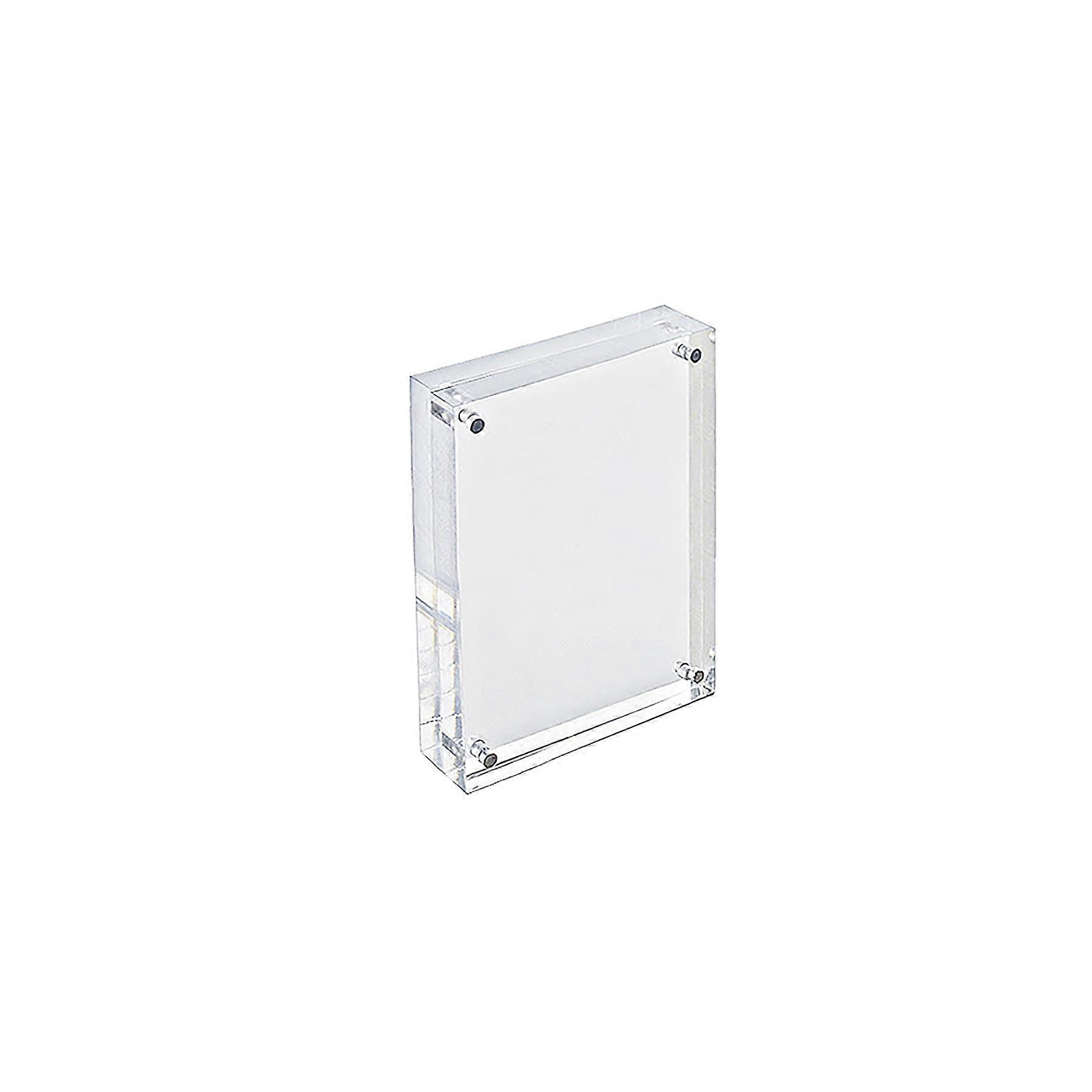 Acrylic Magnetic Picture Frame 3.5' x 5' Clear 104432