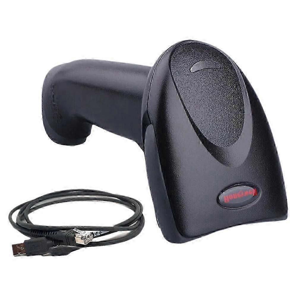 2025 1D Barcode Scanner HW-3800G Wired Handheld Code Reader with USB Cable