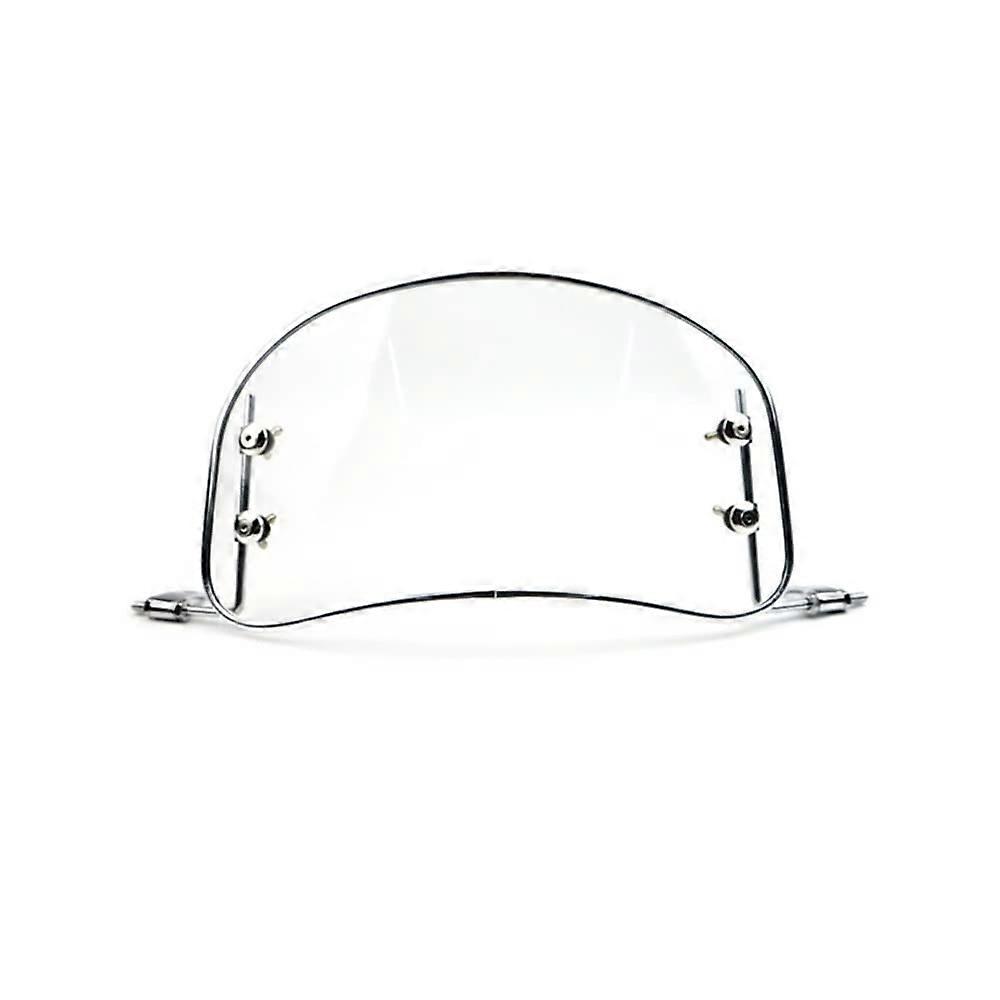 Motorcycle Windshield Universal Scooter Windshield Easy Installation Clear Fits Most Models