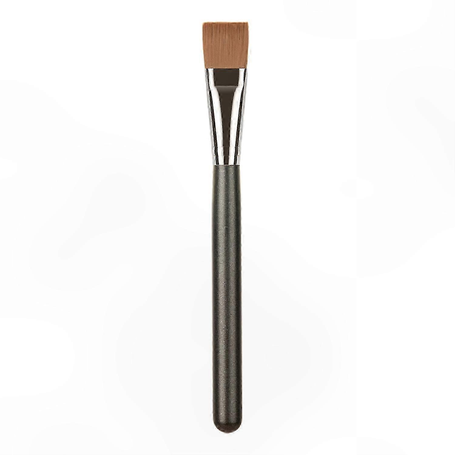 Soft Bristle Makeup Brush with Comfort Grip Ergonomic Handle for Face Application Portable and Reusable Tool