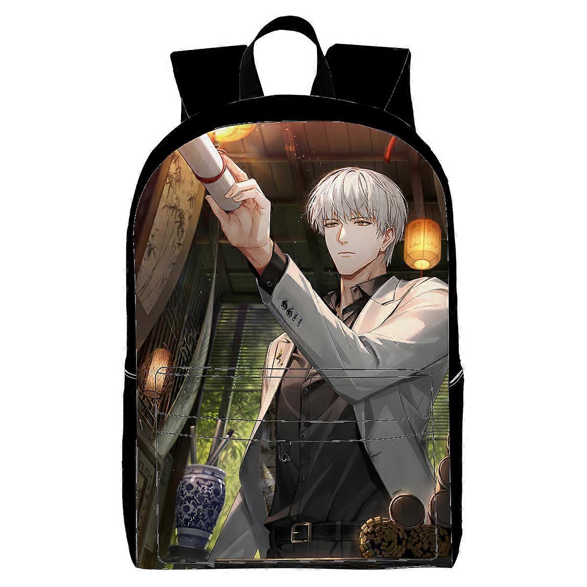 Backpack, with Multiple Organizational Compartments, Fits 15.6 Inch Notebook, for Travel, Teen, Business Work B421