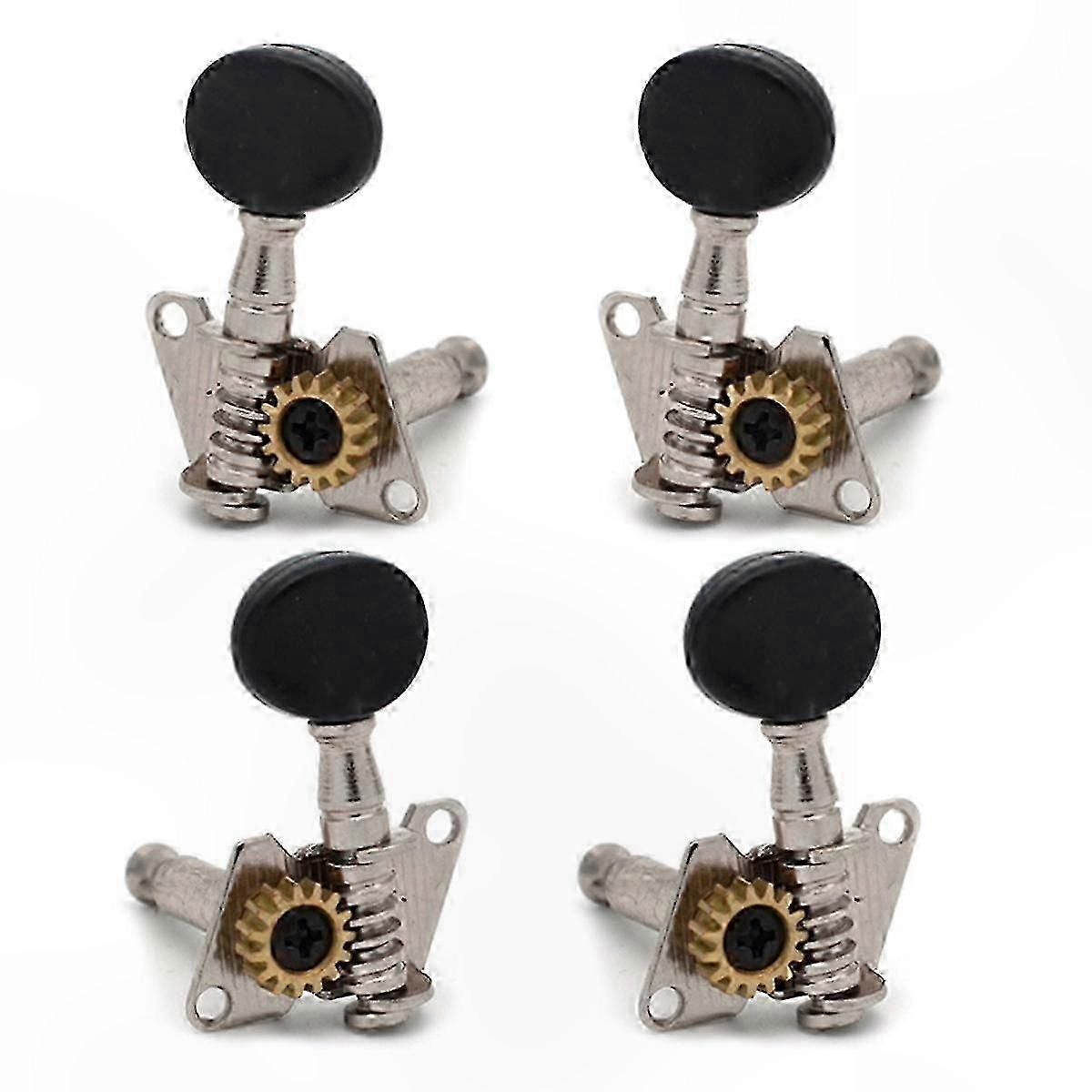 4-Pack Ukulele Tuning Pegs with Machine Head Keys for Musical Instruments