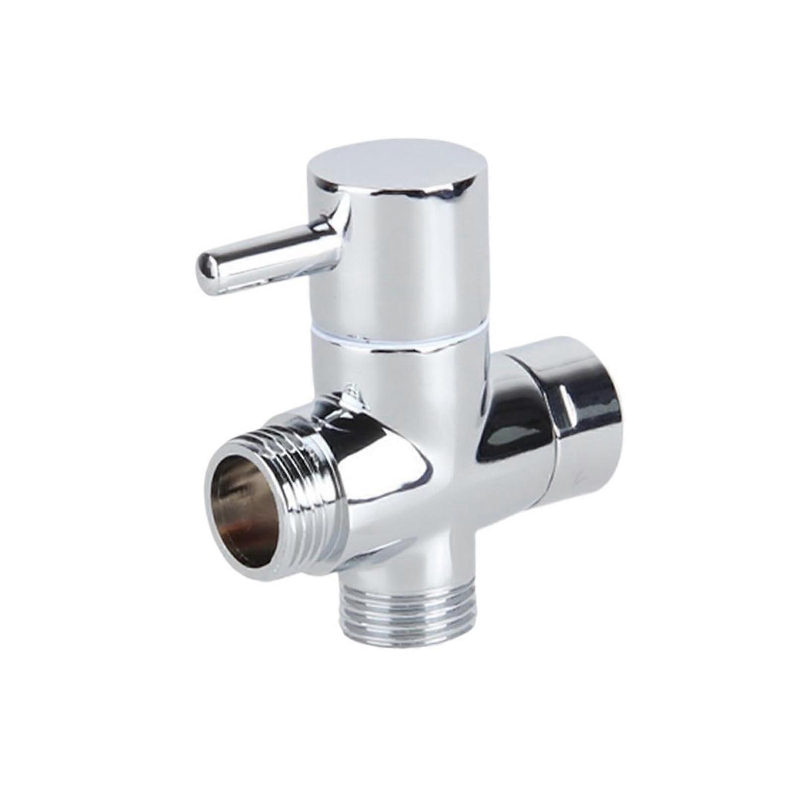 Shower Diverter Valve 1-Piece Water Diverter Valve For Hand Shower And Fixed Rain Shower Head Tap Connector