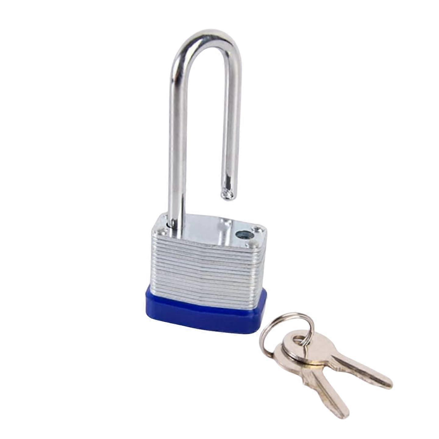 Laminated Keyed Padlocks, Heavy Duty Long Shackle, Weatherproof for Outdoor Use (40mm)