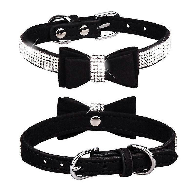 1pc Rhinestone Dog Collar for Small Medium Large Dogs, Adjustable