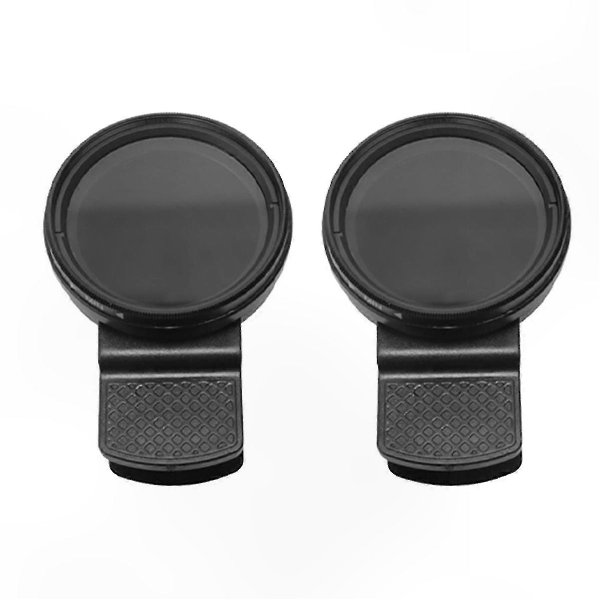 Adjustable ND2-400 Filter for Mobile Phone Camera, 37mm Medium Gray Lens Accessory