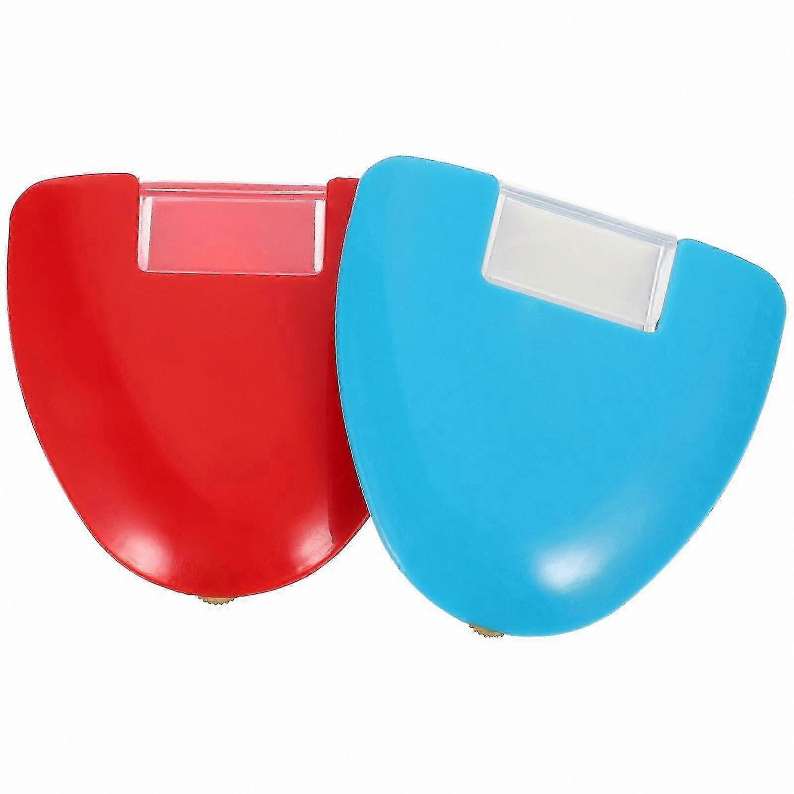 2 Pack Sewing Chalk Wheels Triangular Tailor Tools for Fabric Marking