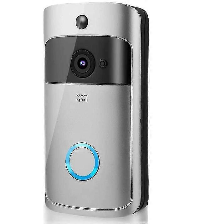 Silver Wireless Video Doorbell