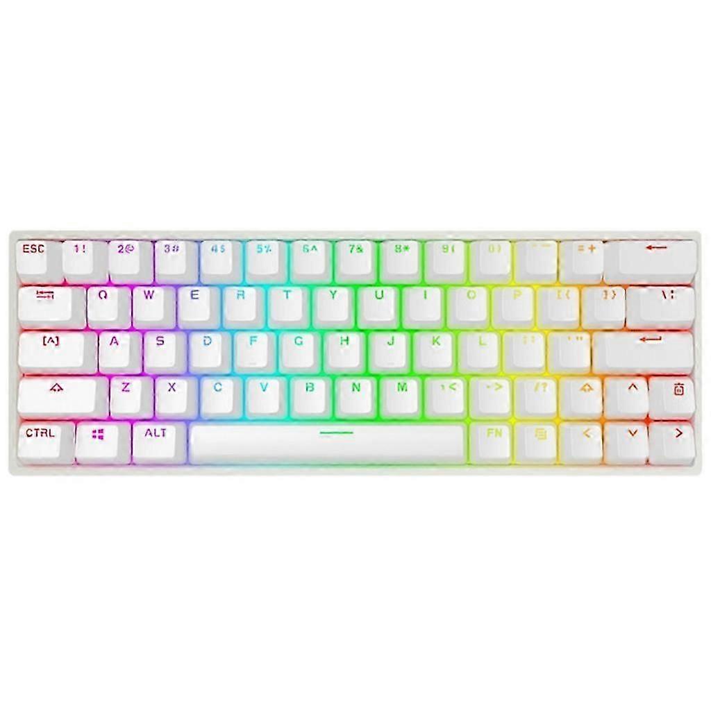 Mechanical Gaming Keyboard with RGB - Gateron Optical Switch UK Programmable