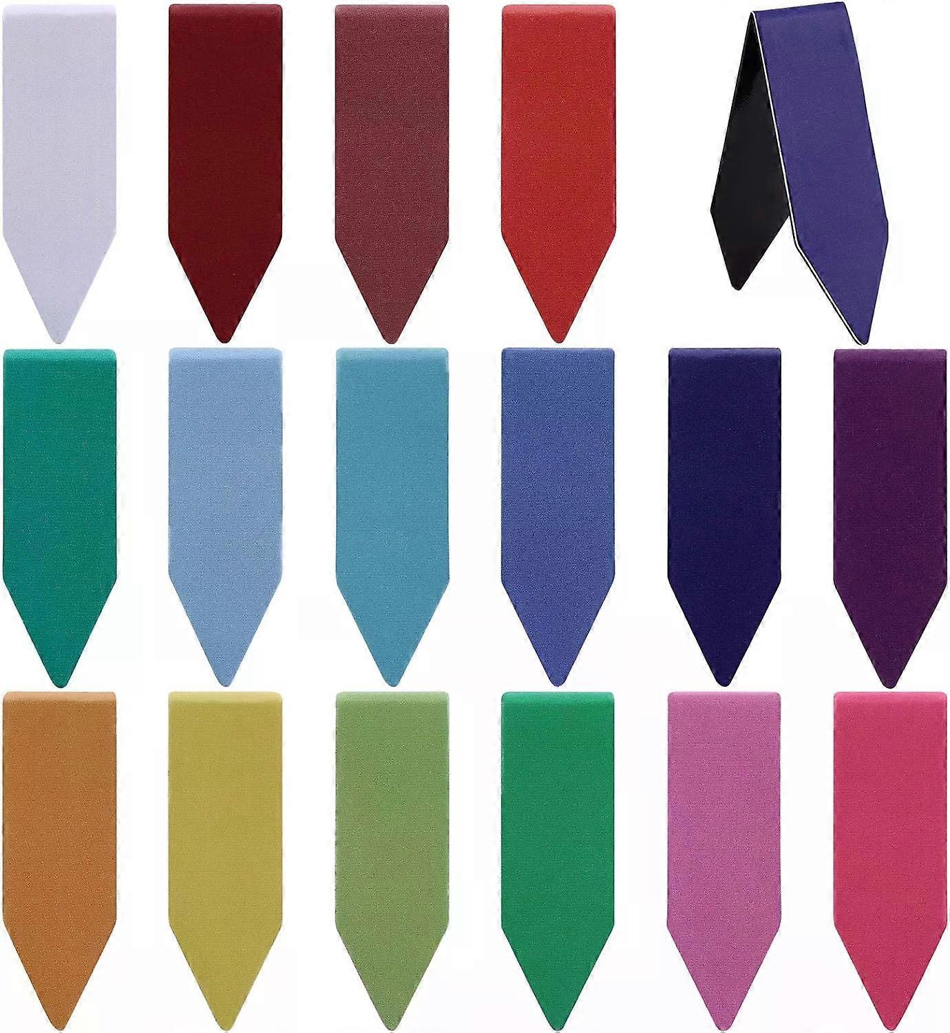 Arrow Shaped Magnetic Bookmarks, 32 Pieces Assorted Magnet Page Markers