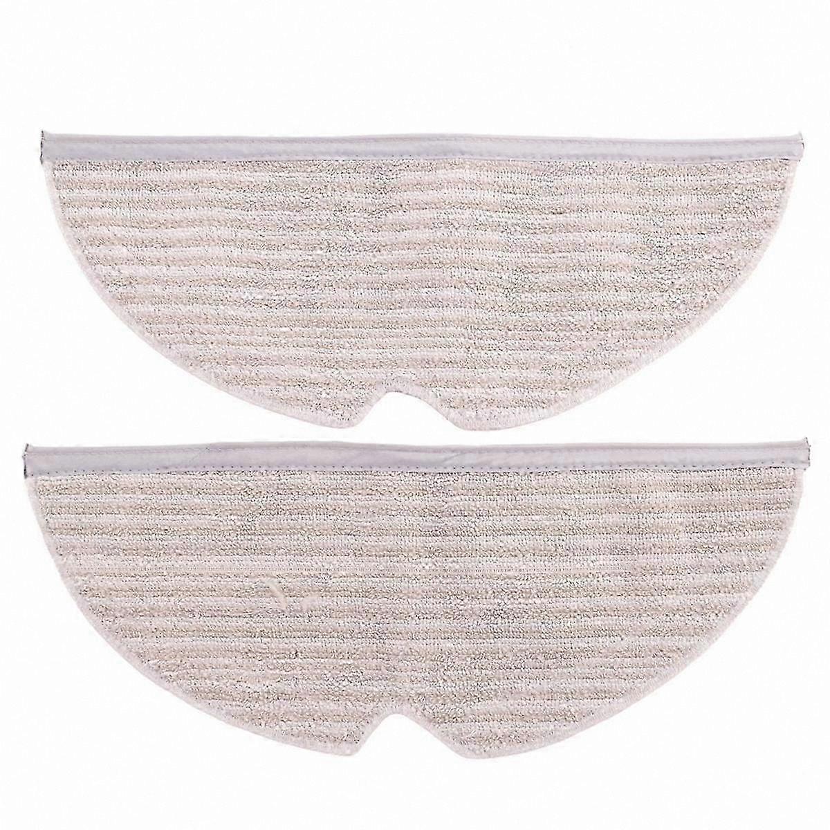 2-Pack Microfiber Mop Pads for RoboSense S5 S6 Series E25 E35 Cleaning Robot Accessories