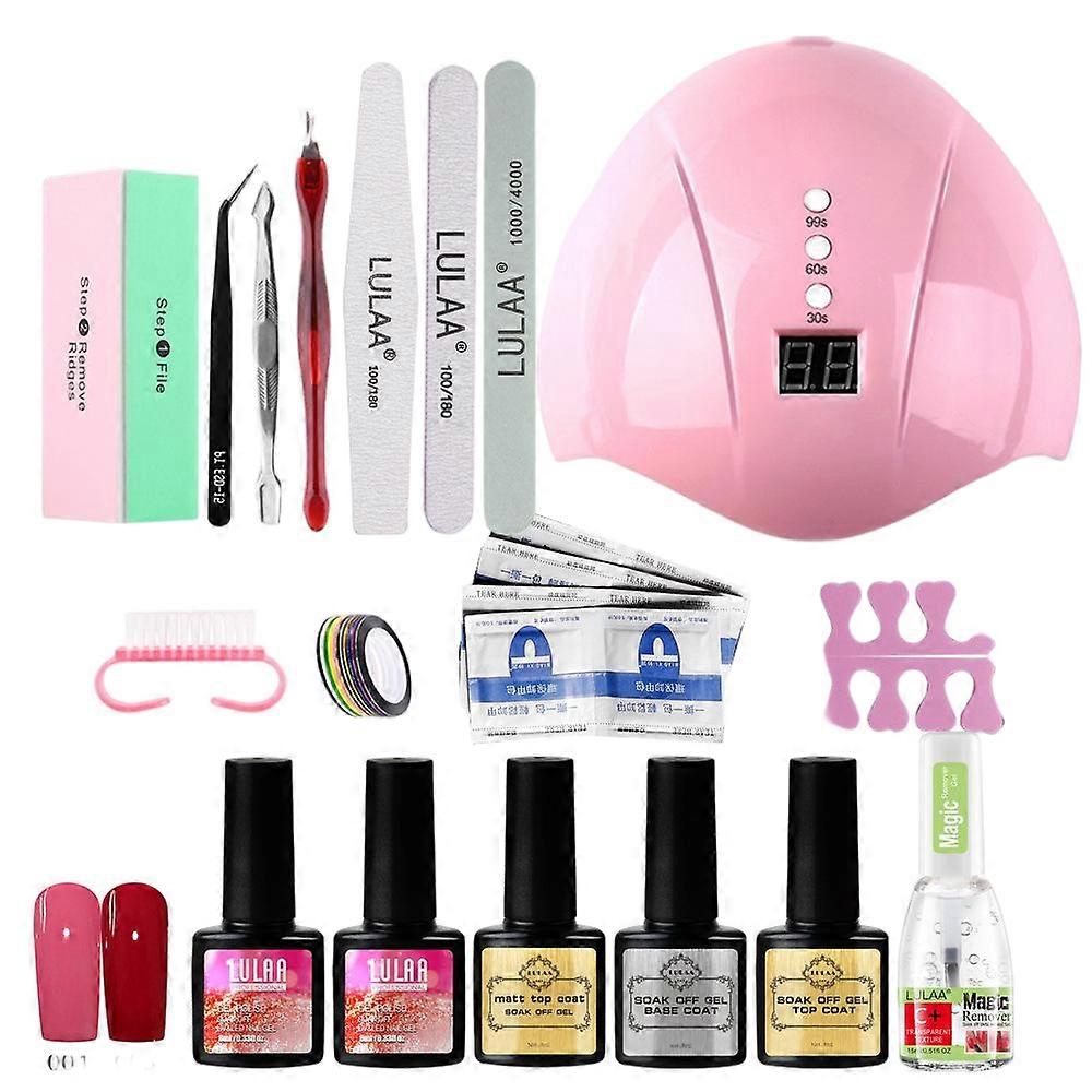 Nail art sets, various styles, suitable for UV/LED lamps