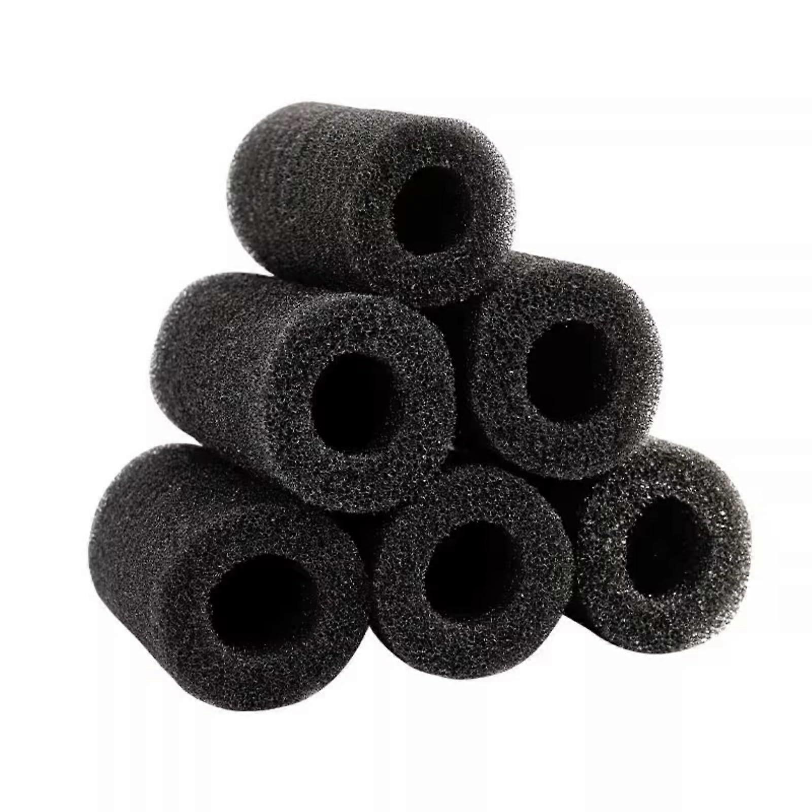 5 Pack Aquarium PreFilter Sponge, Black Color PreFilter Foam Rolls for Aquarium Fish (Small)