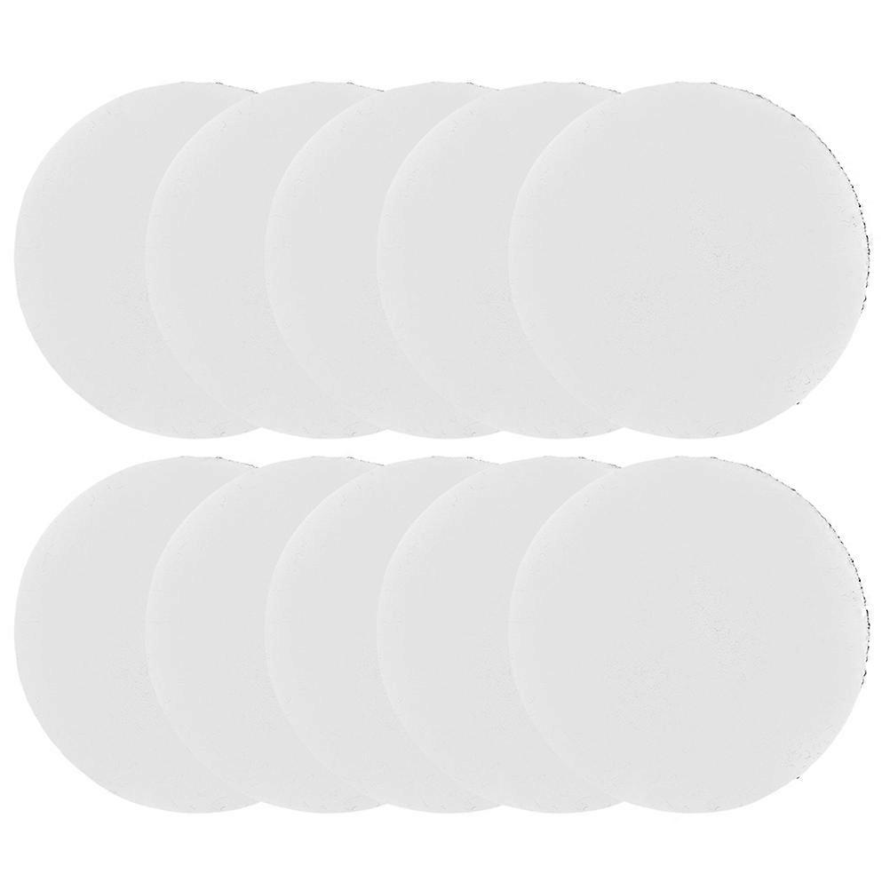 20Pcs Mini Ink Blending Foam Pads Set Round Replacement Foam Pads For Distressing Craft Ink Pad Supplies Ideal For Scrapbooking And Art Projects White