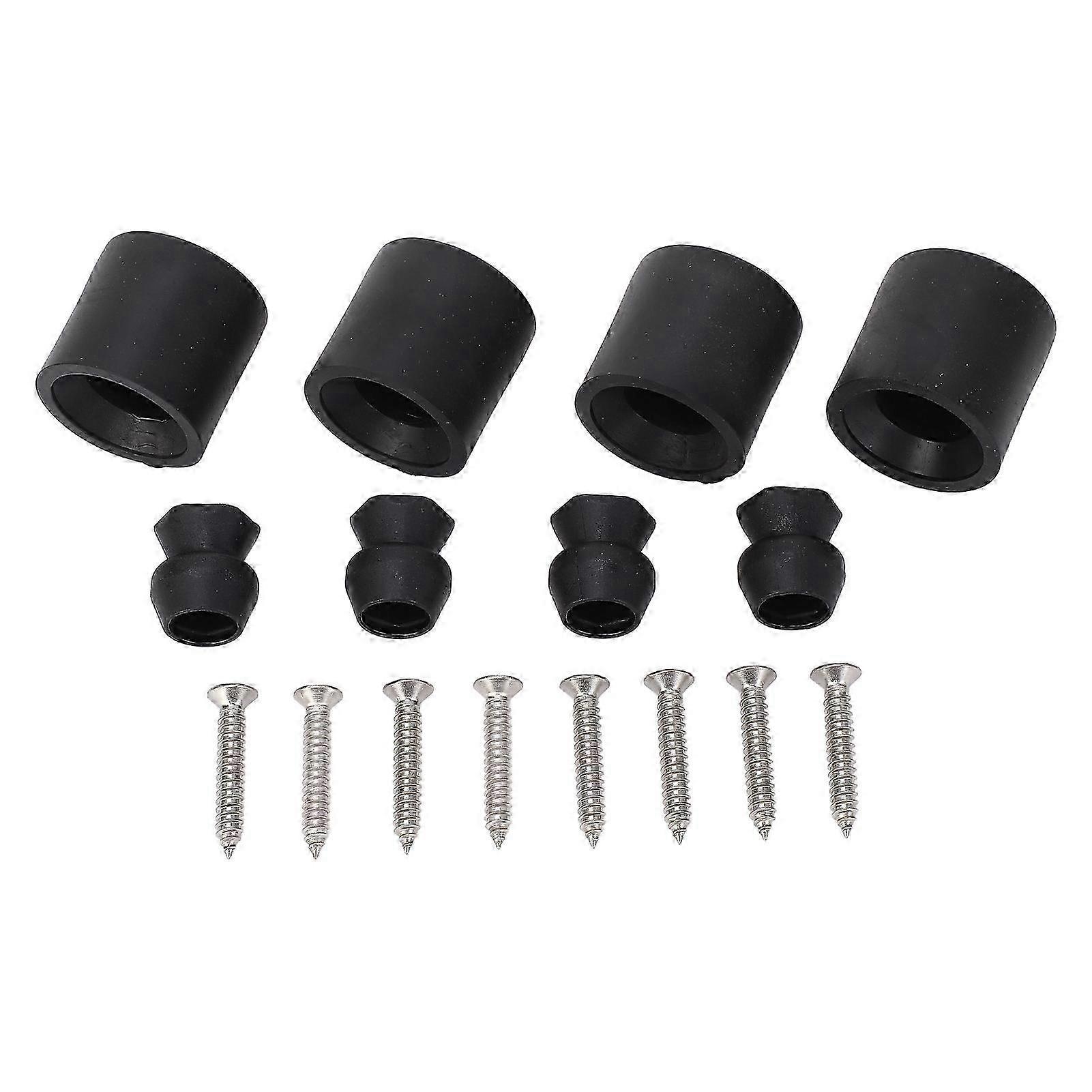 Trailer Door Holder Kit Low Profile Rubber Window Bumper Reduce Impact Prevent Shaking for RVs Horse