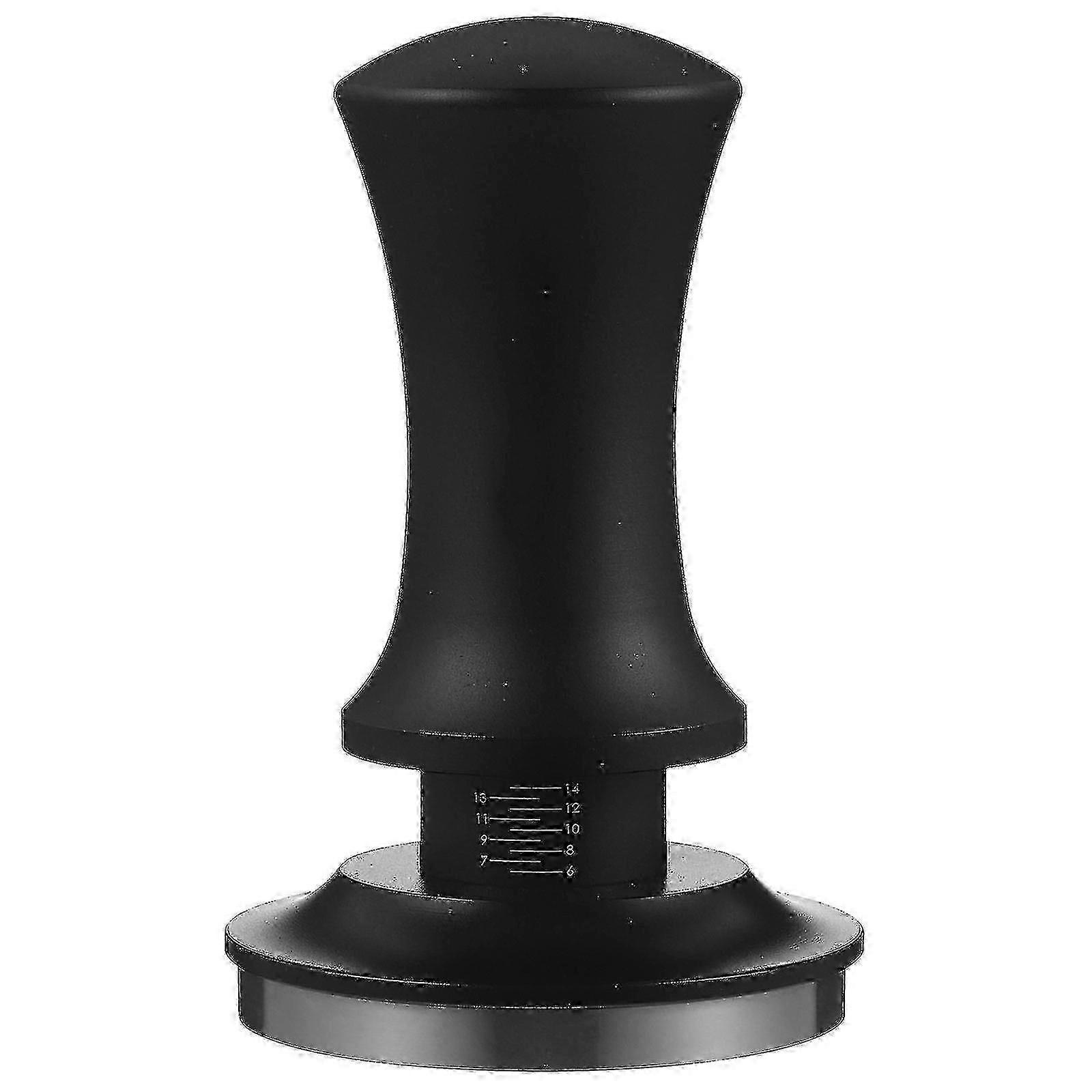 Coffee Tamper Espresso Press Flat Base Ergonomic Handle Coffee Tamp...