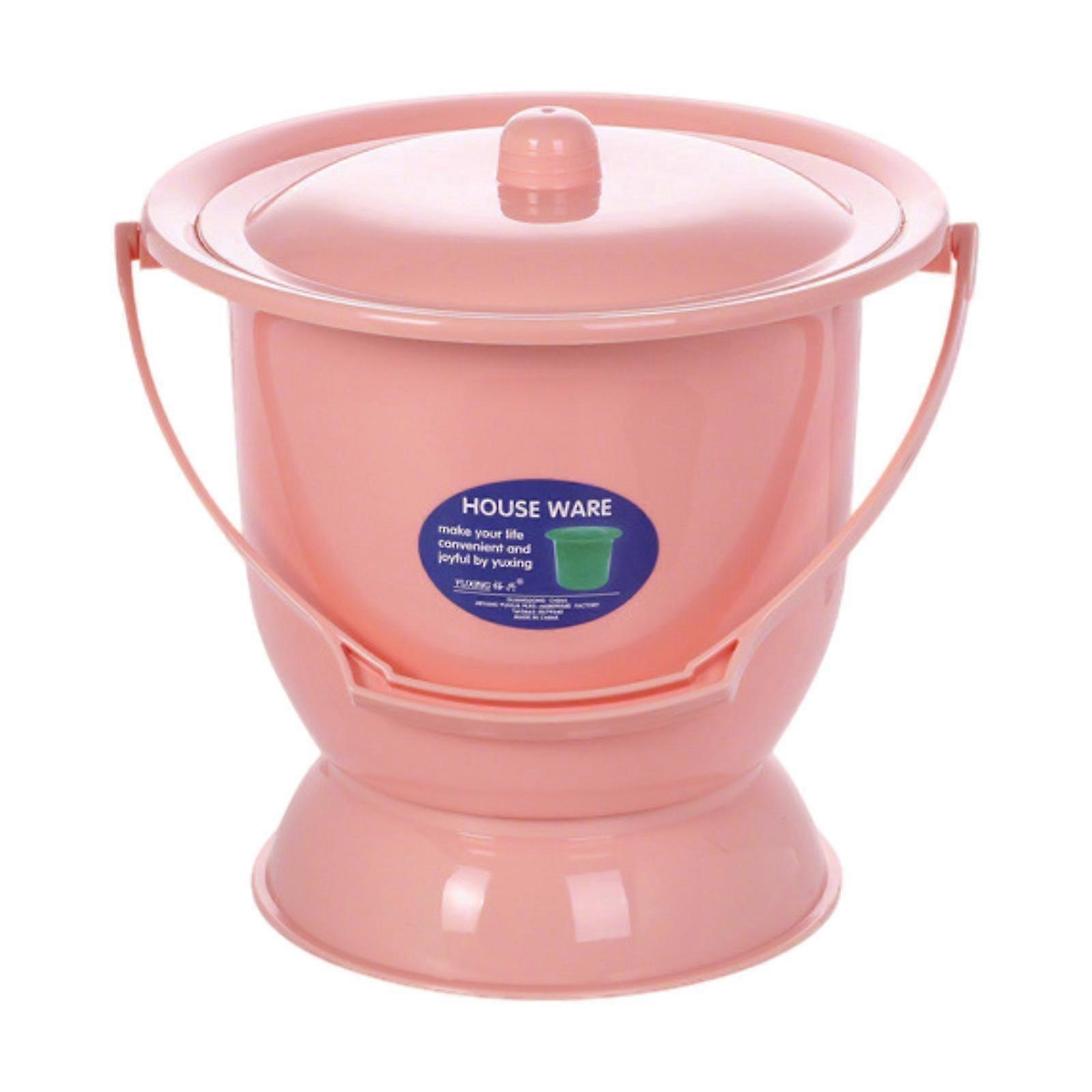 Spittoon Urinal with Lid Portable Chamber Pot for Home Use Emergency Bedroom