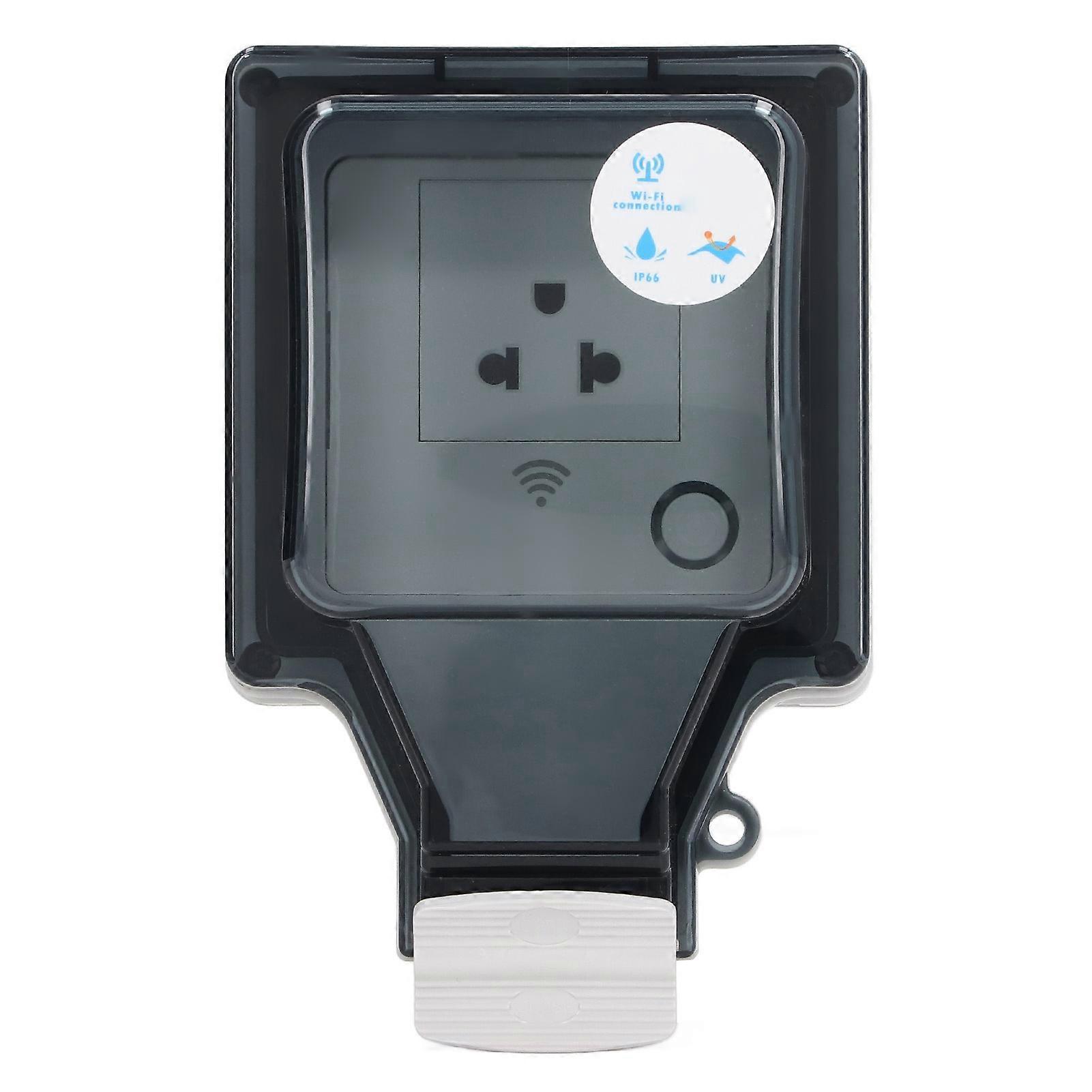 Outdoor WiFi IP66 Waterproof Timer Socket US Plug 16A 110-250V