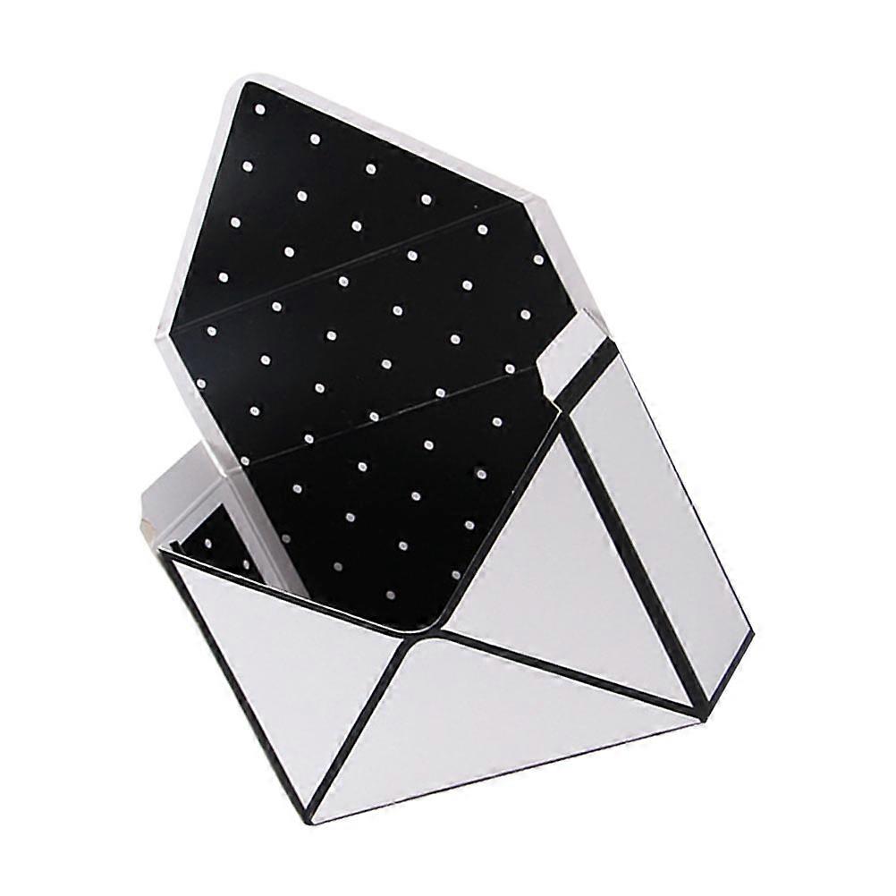 White Envelope Shaped Gift Boxes for Wedding Decor Storage Use Made of Paper 2pcs