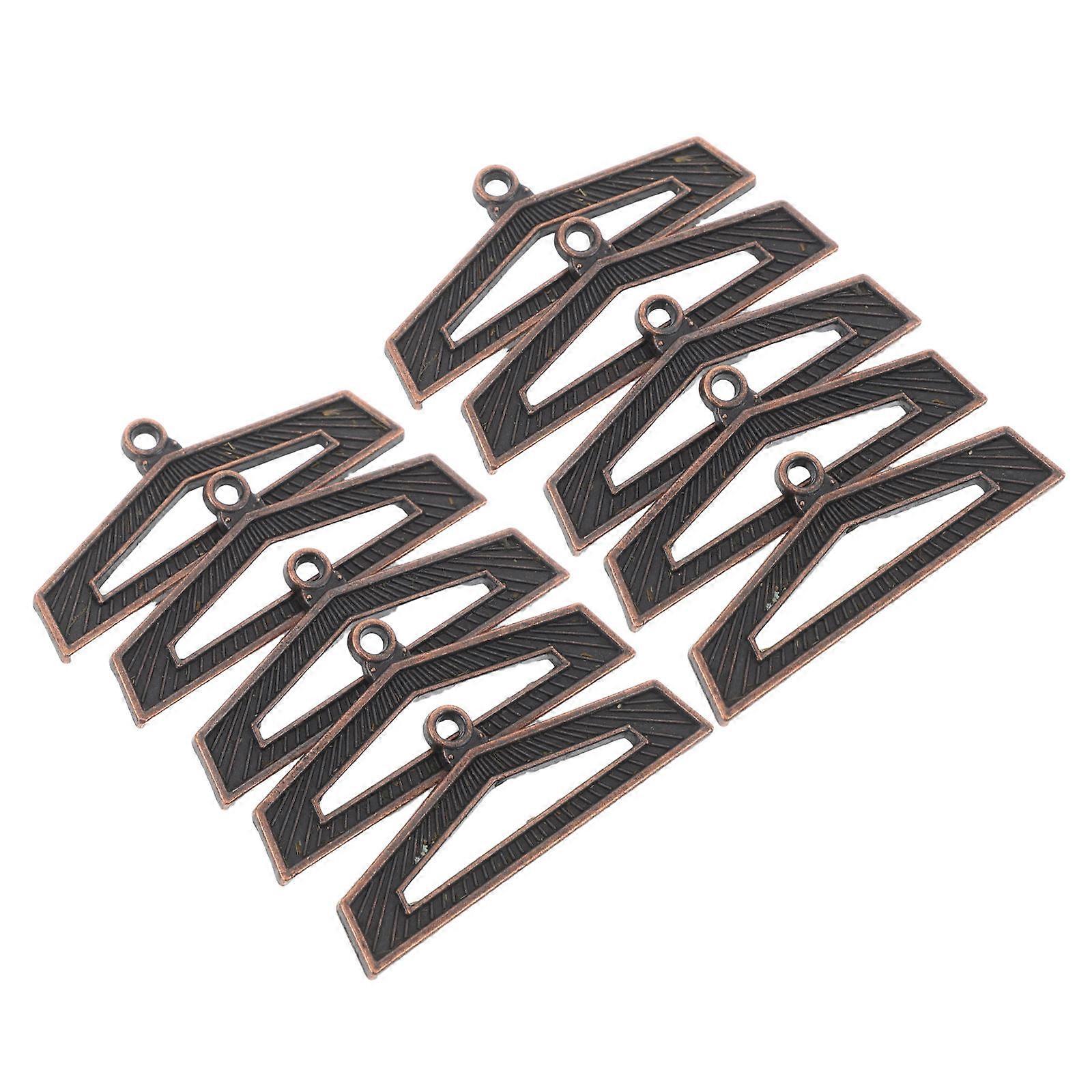 Ribbon Display Rack Storage For Medal Holder Trophy Shelf Dark Brown Secure 10Pcs