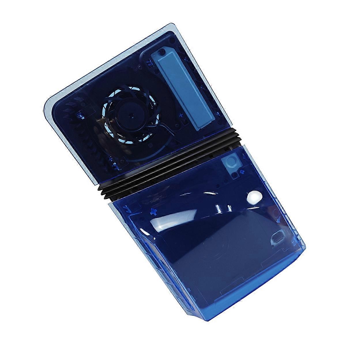 Replacement Hard Cover for Pro Protective Faceplate Shell for Pro Disc Edition Transparent Blue