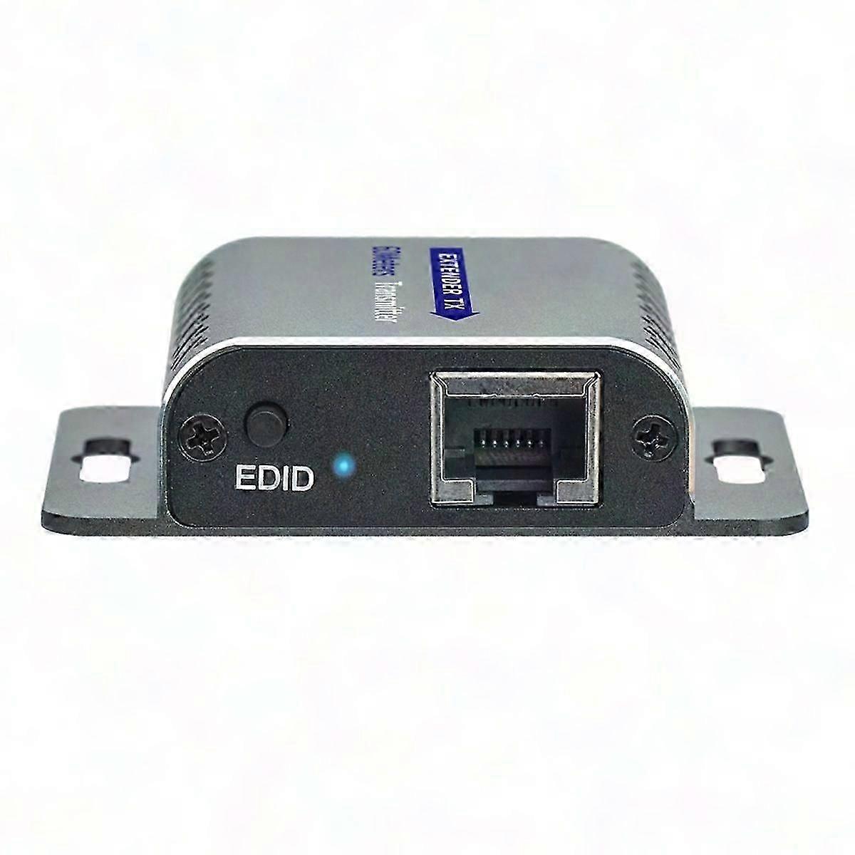 4K 60Hz HDMI Extender Over RJ45 60M/120M IR UHD HDR V2.0 1080P Video Monitor Extender EU Plug