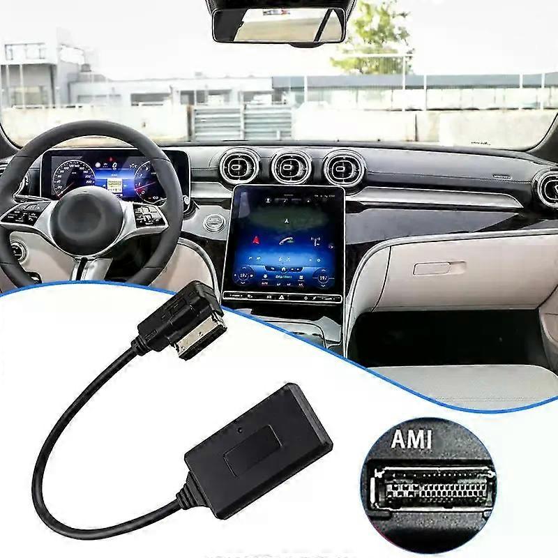 Wireless Car Adapter Module V5.0 BT MMI AMI Audio Music Cable 30 Pins Suitable for  Mercedes B-enz CL B E SL ML GL R Electronics Cable