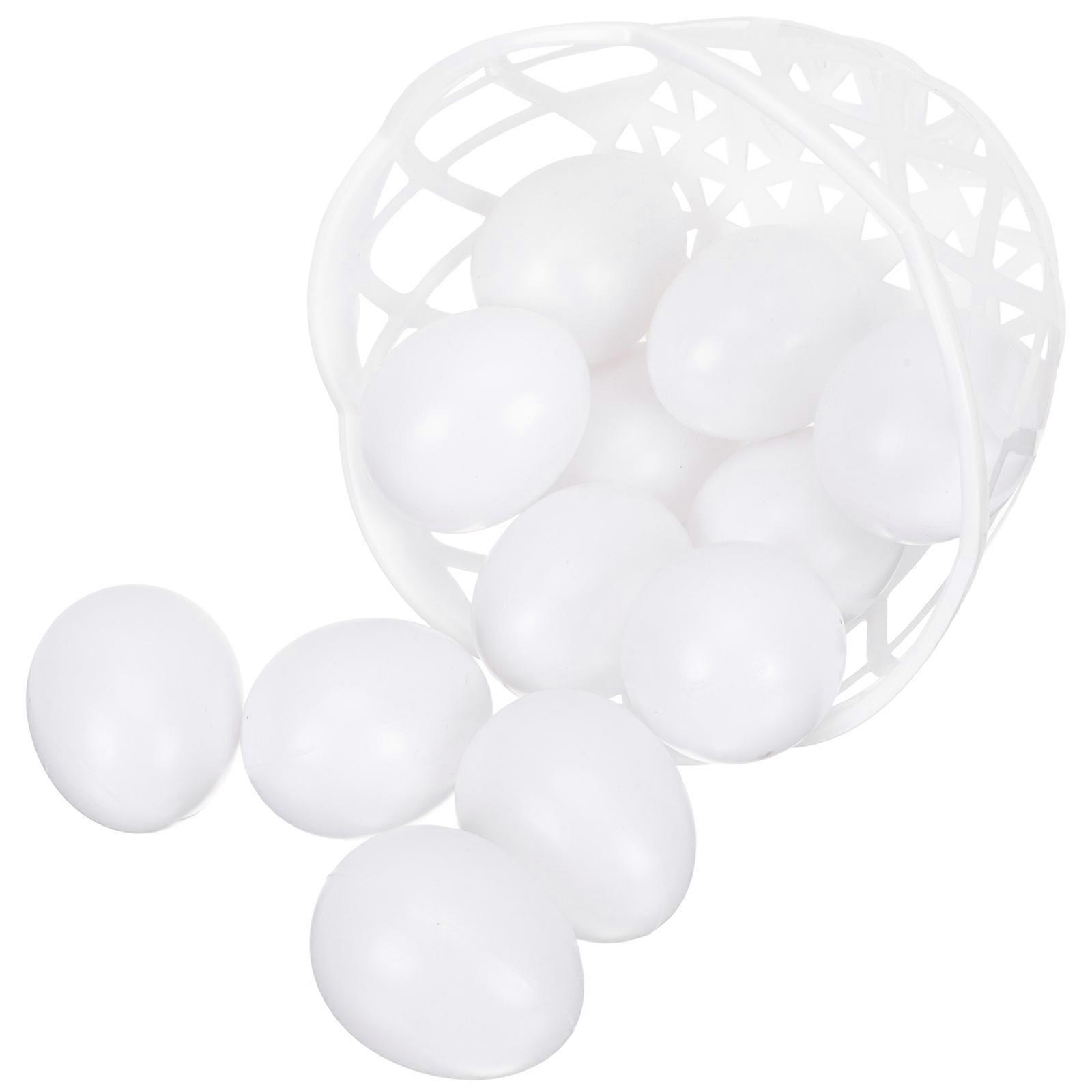 Plastic Eggs Easter DIY Simulation for Playing 1Set