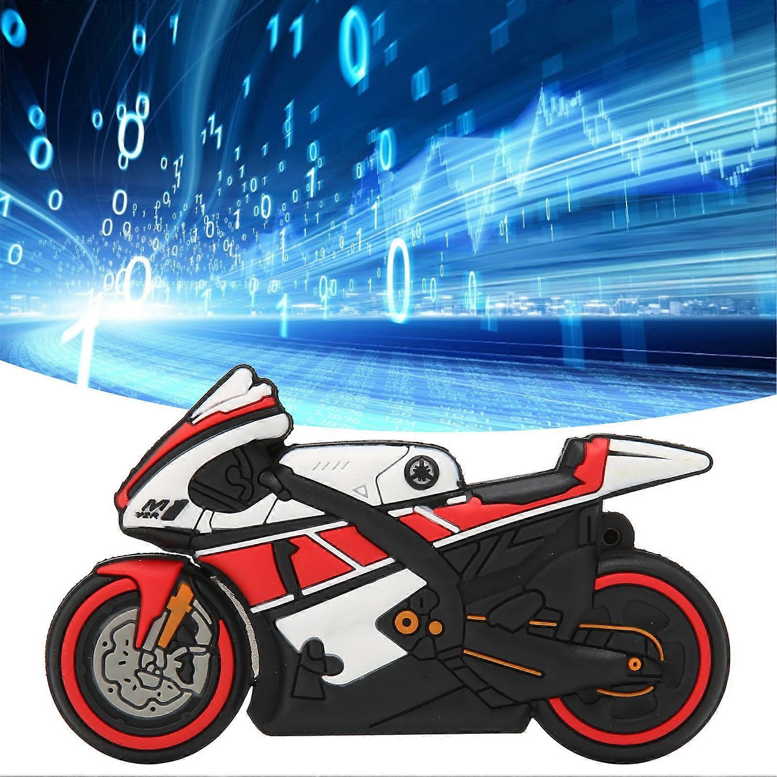 16GB USB Flash Drive Motorcycle Model Portable Memory Stick
