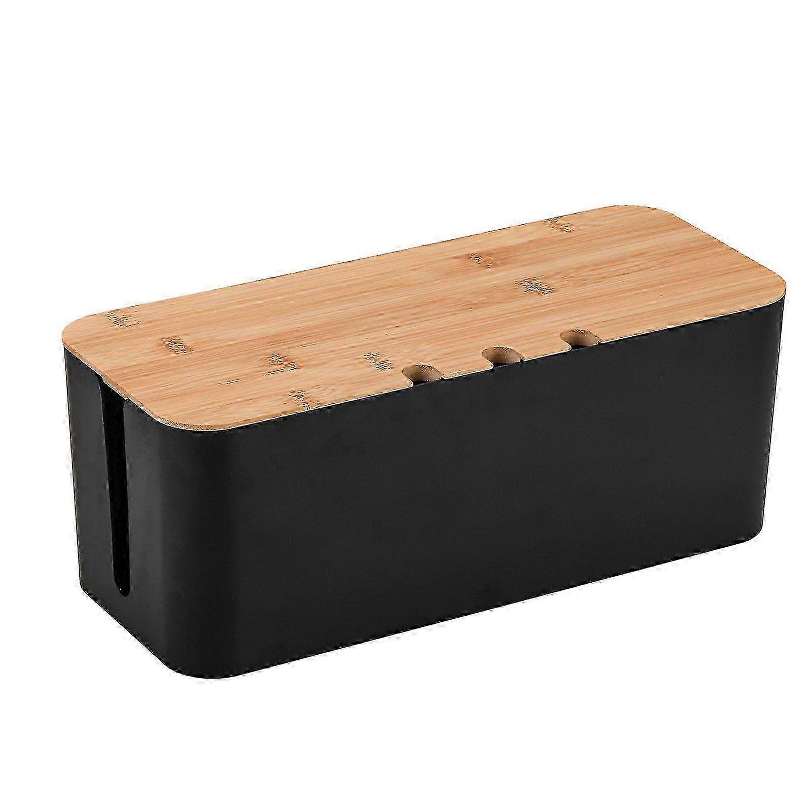 Desktop Cable Management Solution for Power Strips Versatile Aesthetic Design for Home/Office Desk Organization