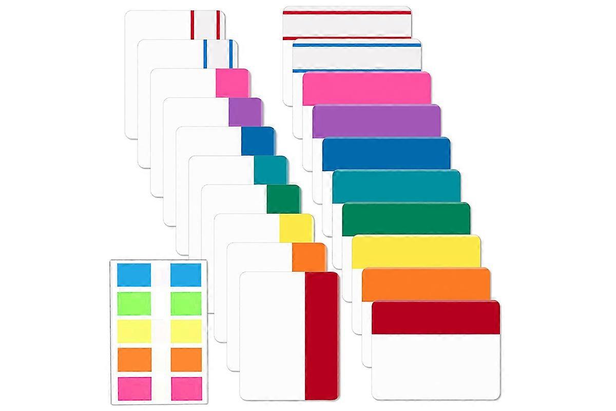 Colored Sticky Index Tabs Page Markers for Books Binders and Notebooks