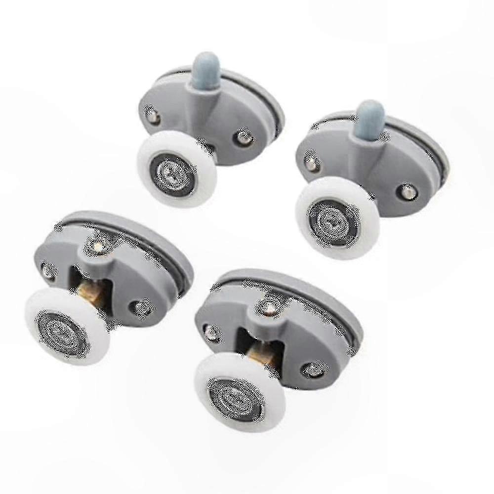 Sliding Shower Door Rollers, Plastic Pulleys for Bath Cabin Doors