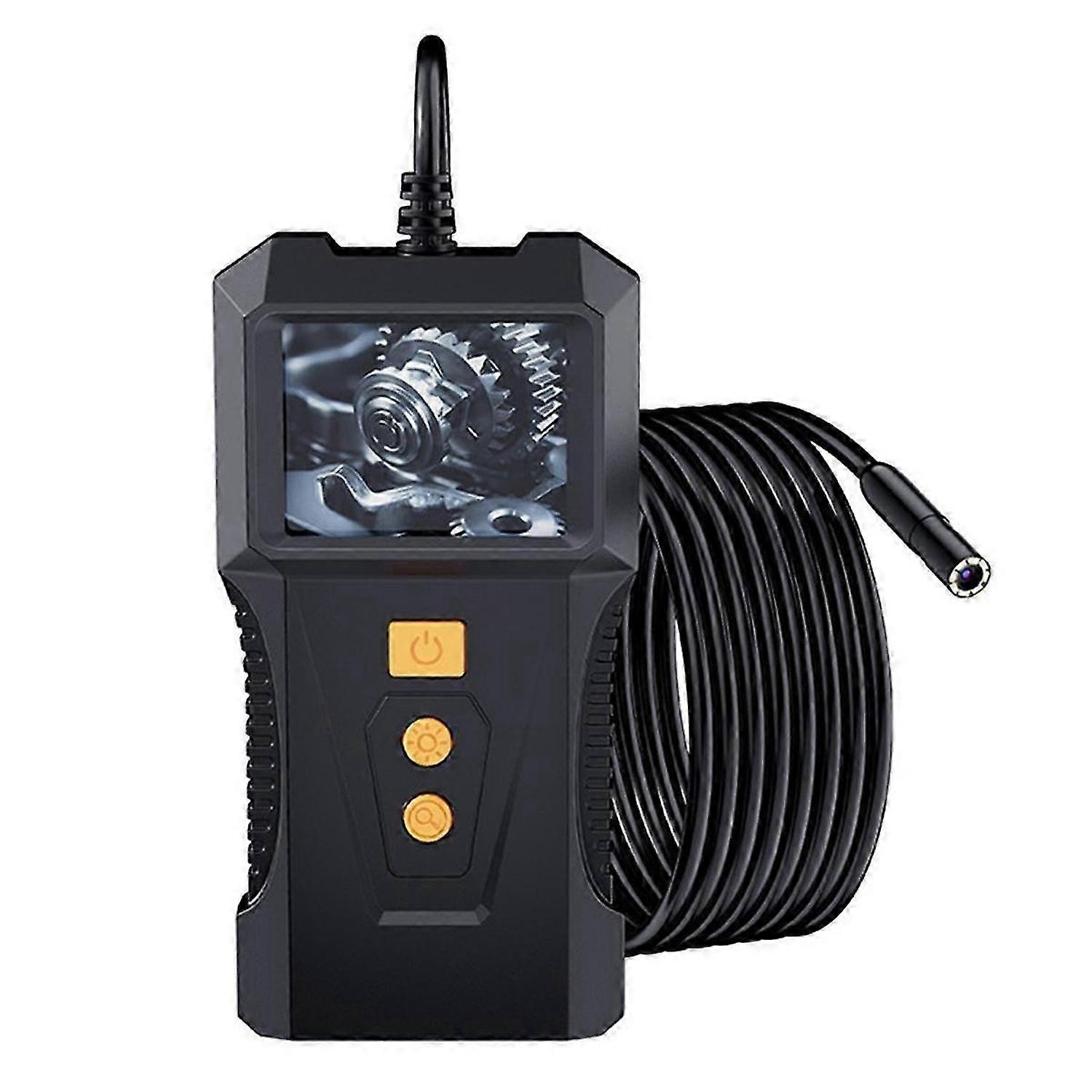2-Inch HD Screen Portable Handheld Car Detector 8mm Lens Pipeline Camera Endoscope for Car Engine Pip(2m)