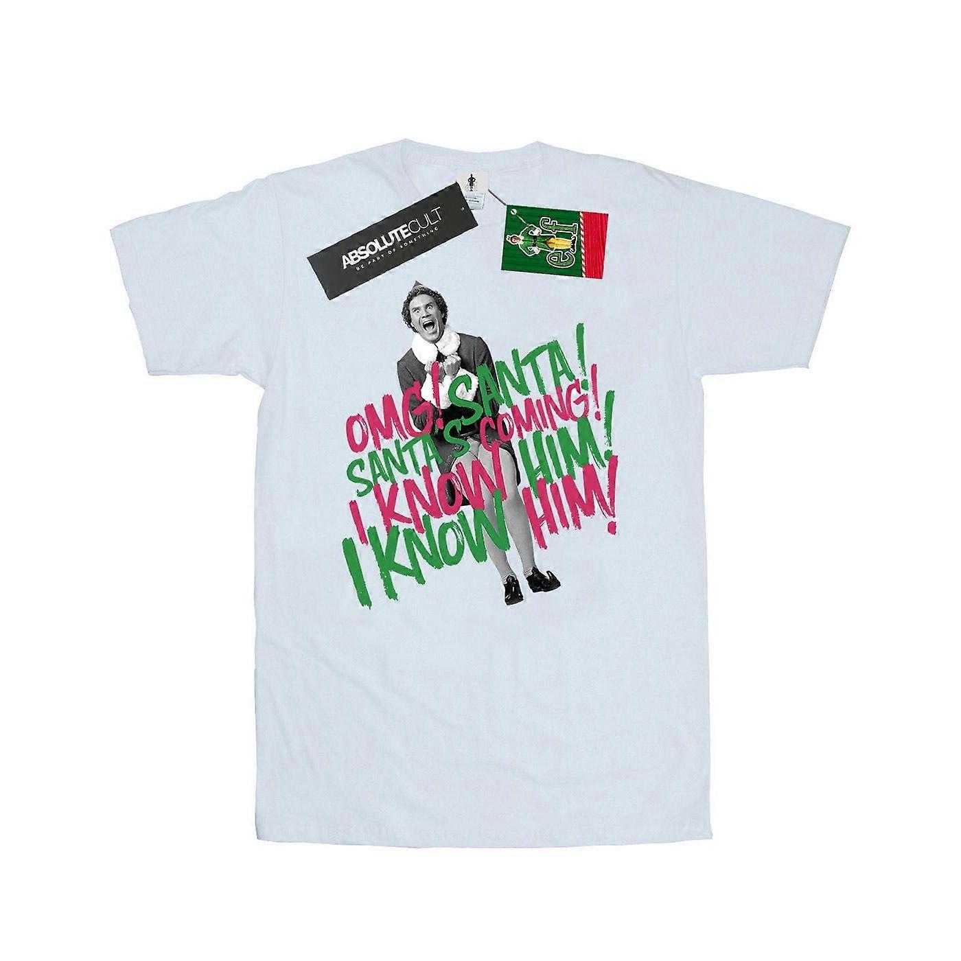 Elf Uomo Santa's Coming T-Shirt