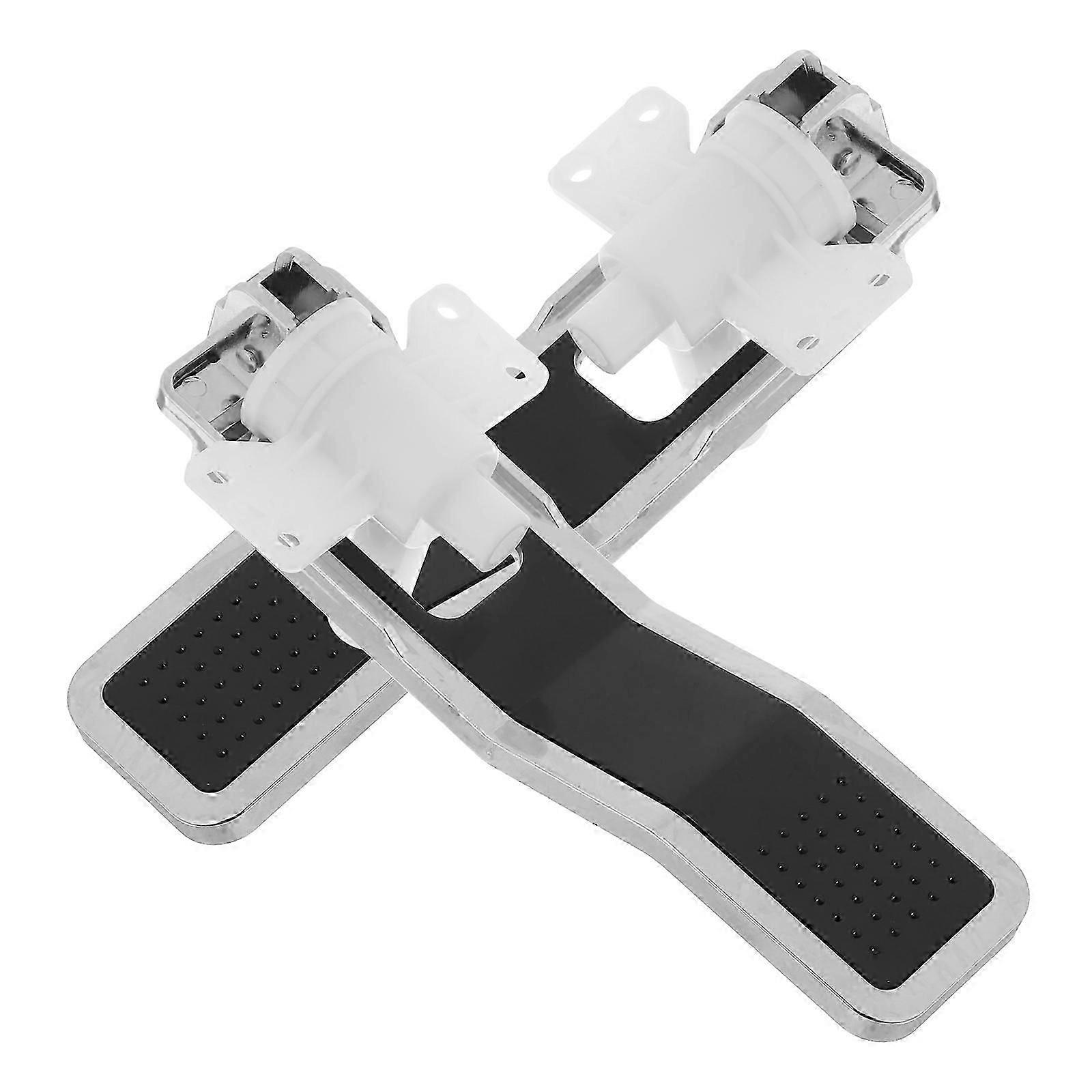Levier de distributeur d’eau Matériau ABS Push Cup Robinet de distributeur d’eau pour une utilisation intérieure 16.70X6.50X5.50CM Noir 2Pcs