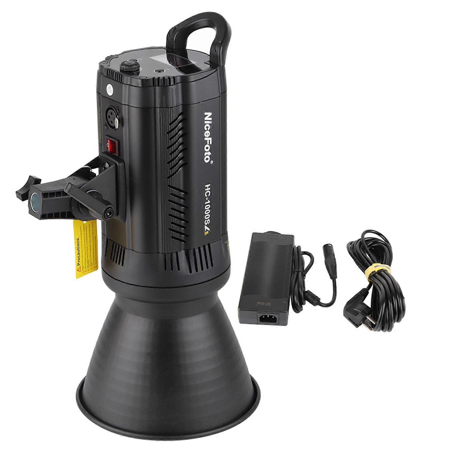Lampe de photographie LED NiceFoto HC‑1000SA à double température de couleur, IRC élevé, grande puissance, UE 100-240 V