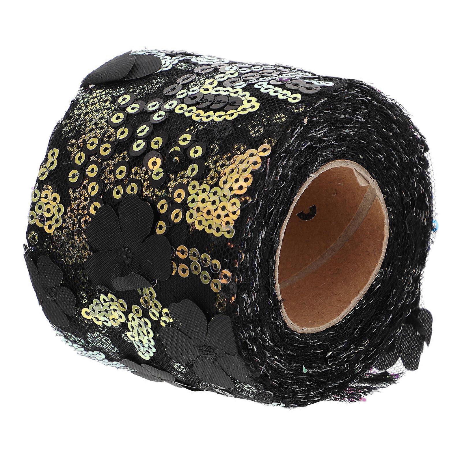 Floral Ribbon for DIY Lightweight Thin Gauze Ribbon 1 Roll Webbing
