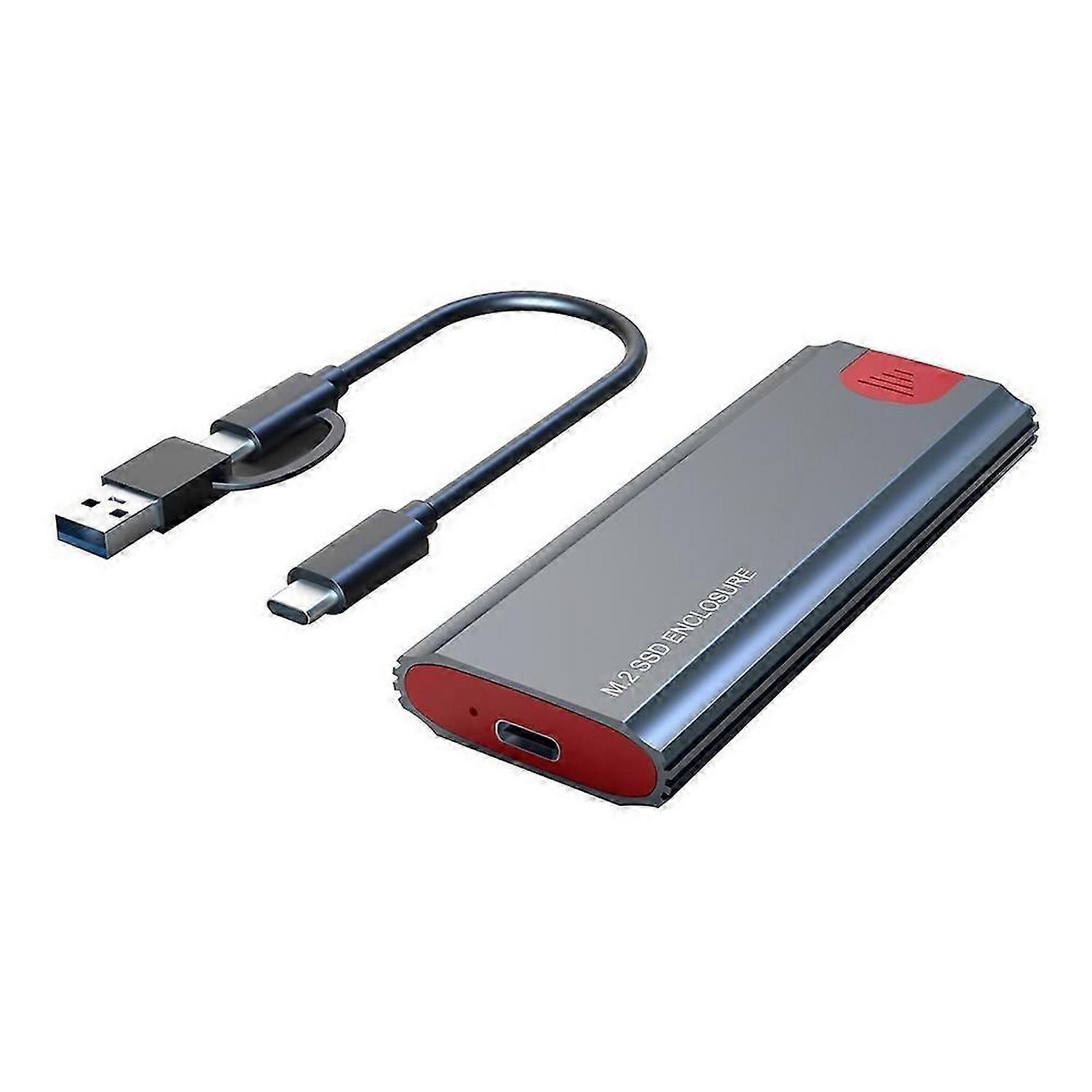 M2 SSD Case M.2 To USB 3.1 Gen 2 10Gbps NVMe SSD Enclosure OTG