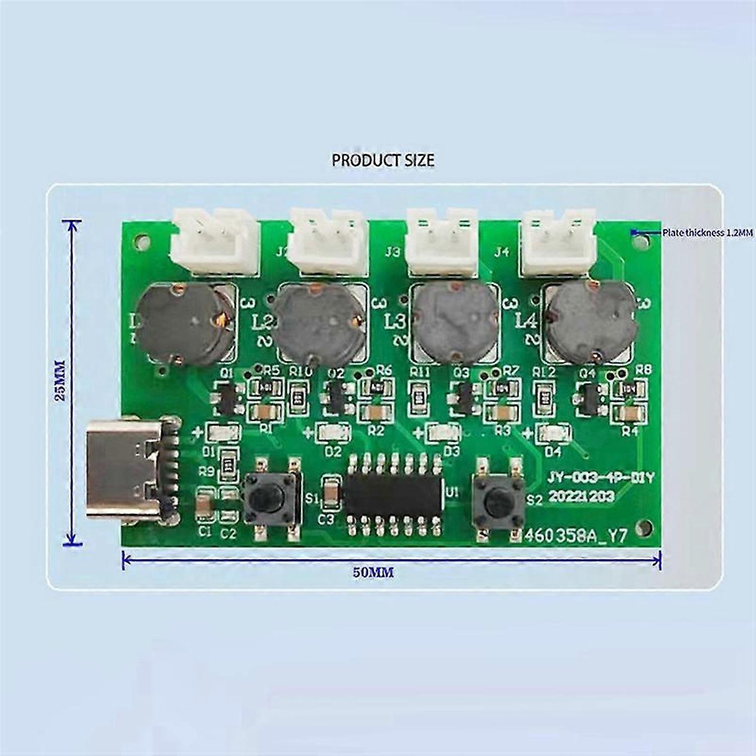 Four- Humidifier Module Control Board Atomizer Driver Board, C