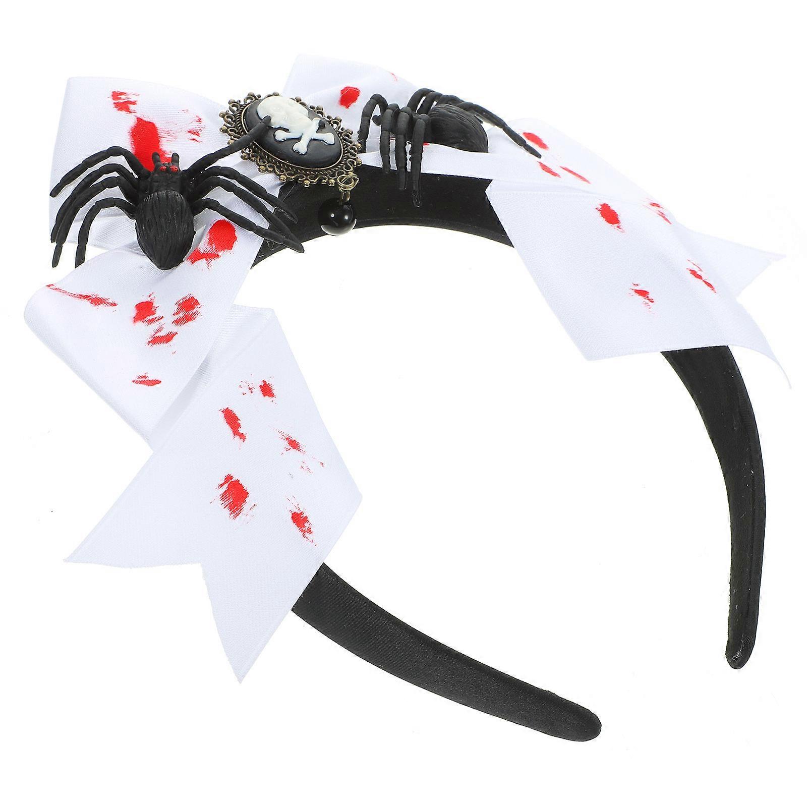 Cosplay Headband Bloody Spider Headband for Party Use 2Pcs Assorted Cloth