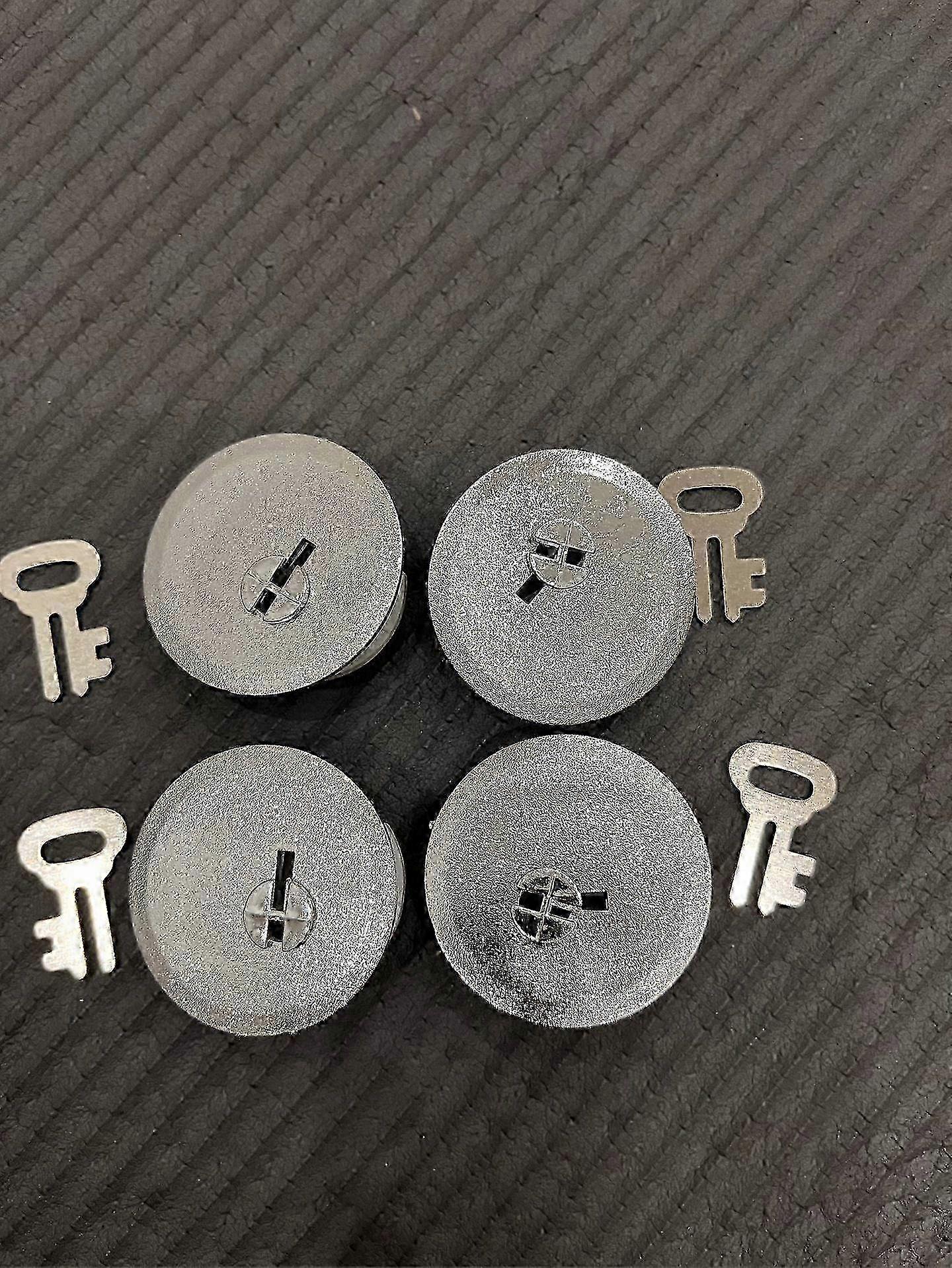 6pcs Piggy Bank Stopper Replacement: Piggy Bank Replairing Plug With Lock And Key - Saving Box Plug Money Saving Box Stoppers