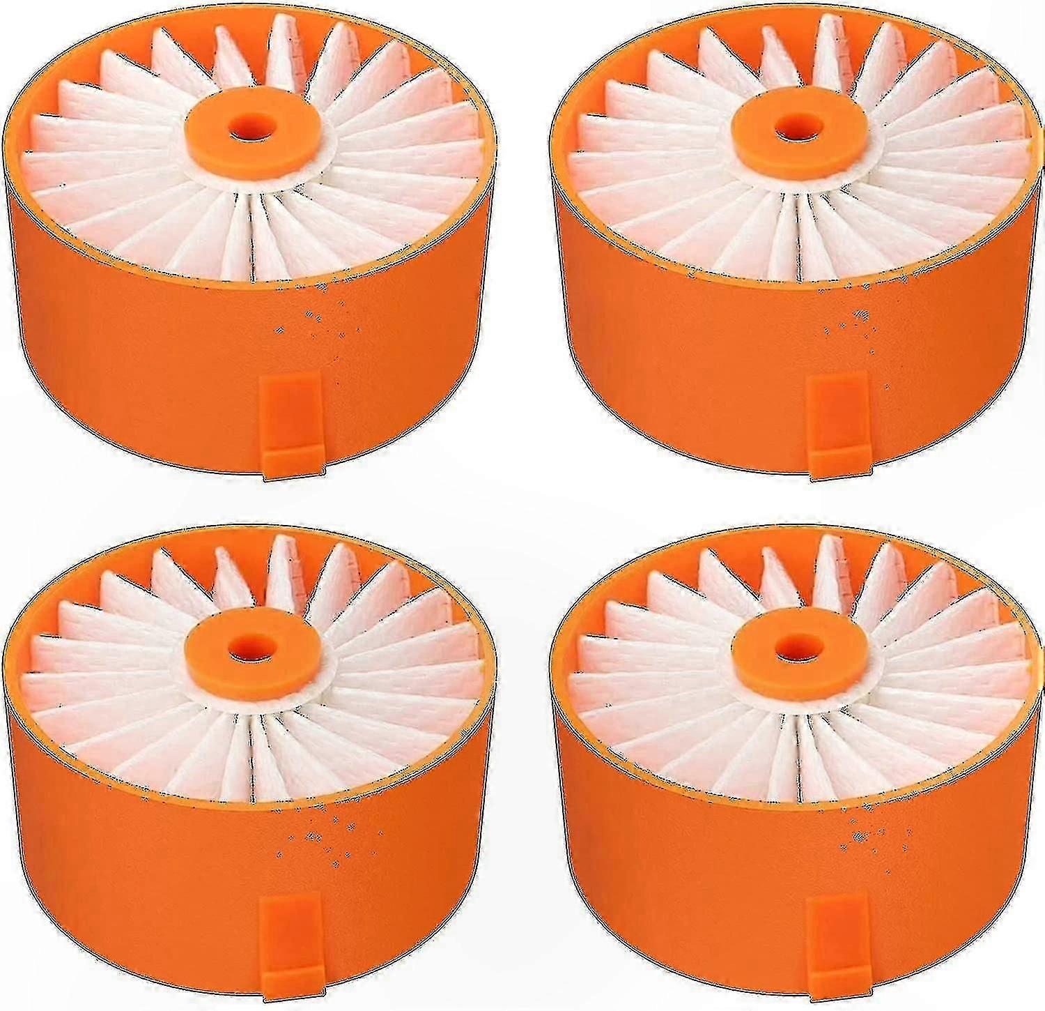 4-Pack Replacement Filters for Cordless Stick Vacuums, Compatible with Powerseries Extreme Models