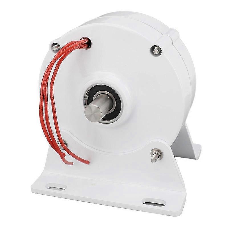 Permanent Magnet Synchronous Motor Household Dual Shaft 3 Phase AC Alternator with Base 48V 100W