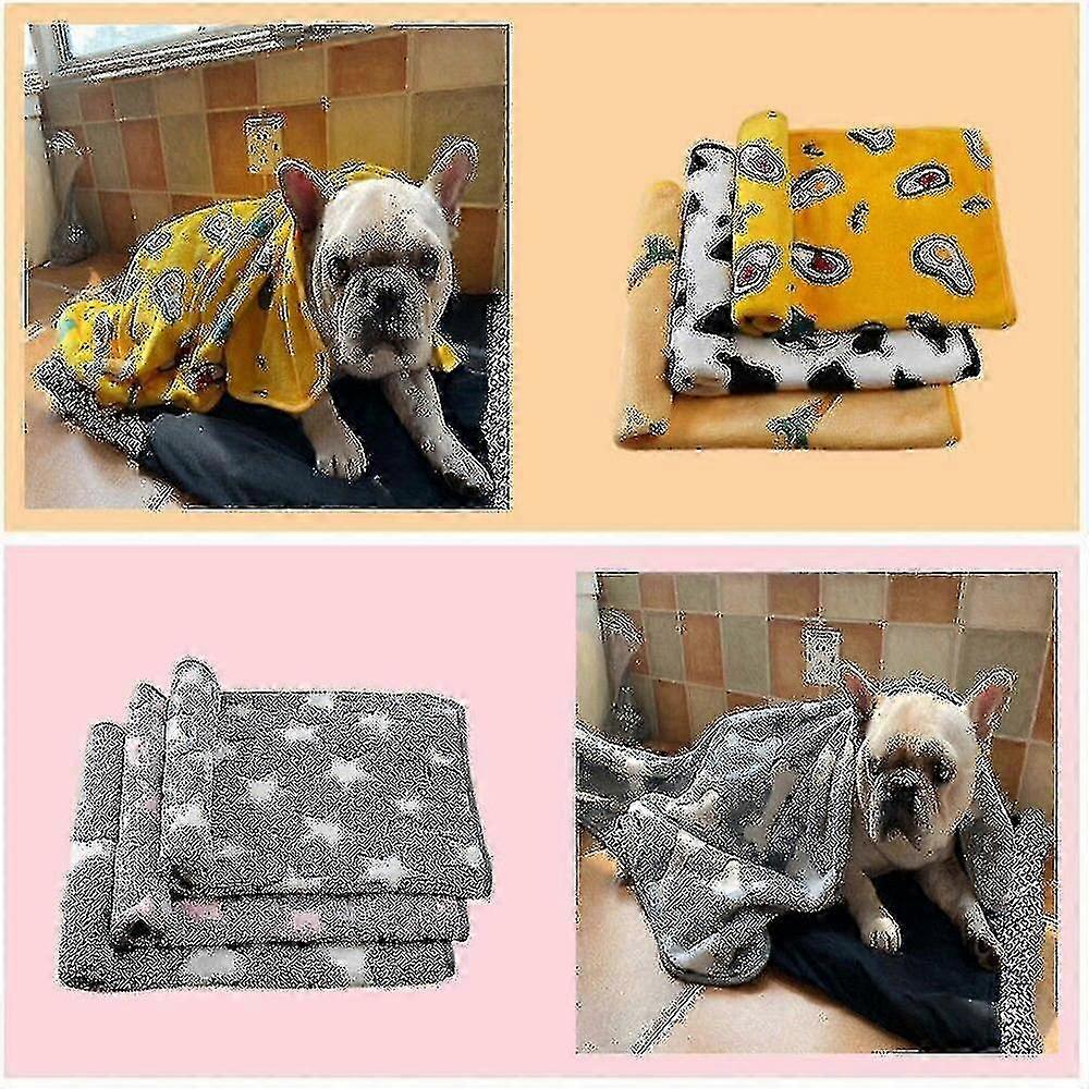 Fll Soft Pet Blanket Print Thick Cat And Dog Blanket Warm And Comfortable Pet Blanket 2025